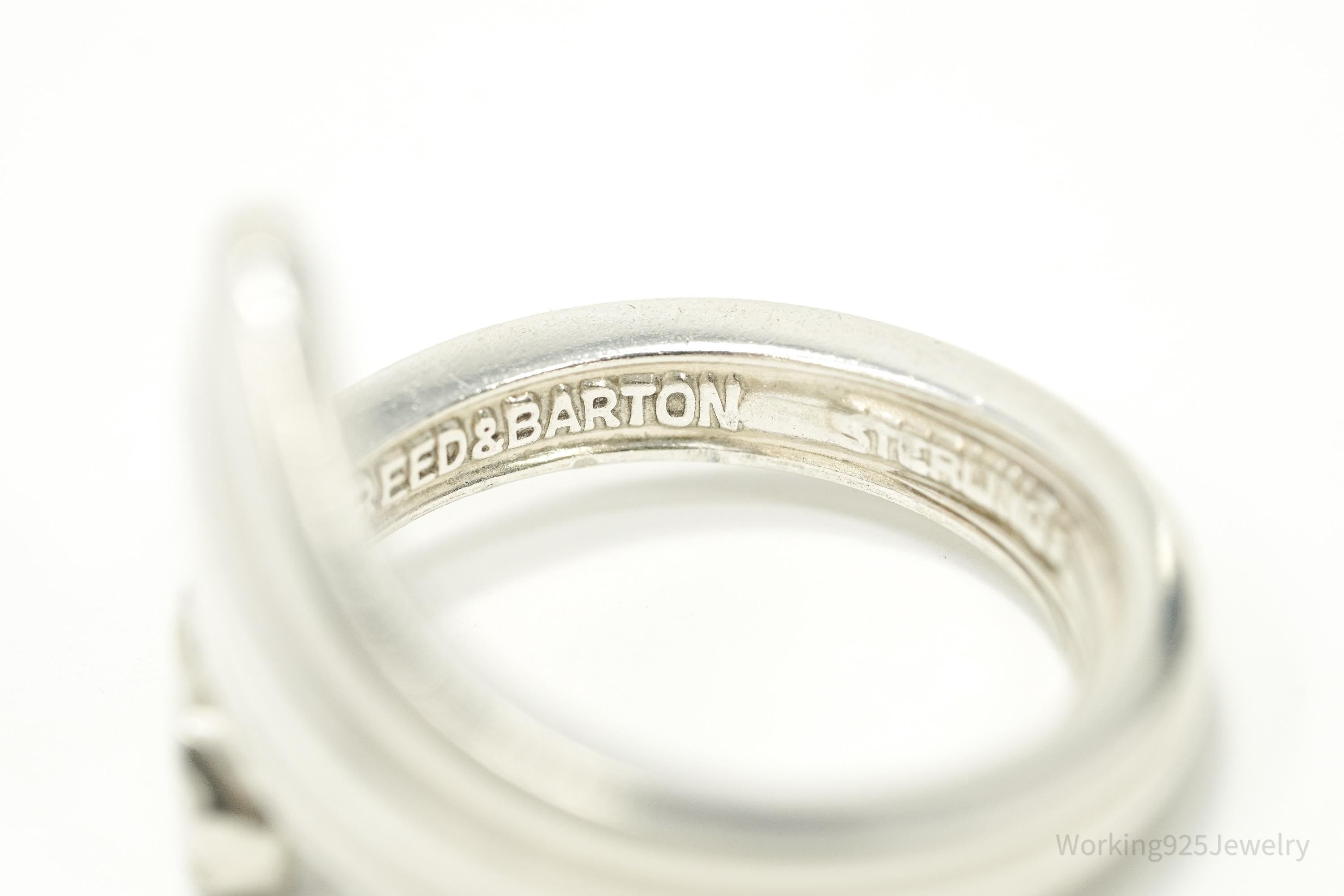 Antique Reed & Barton Sterling Silver Spoon Ring Size 7