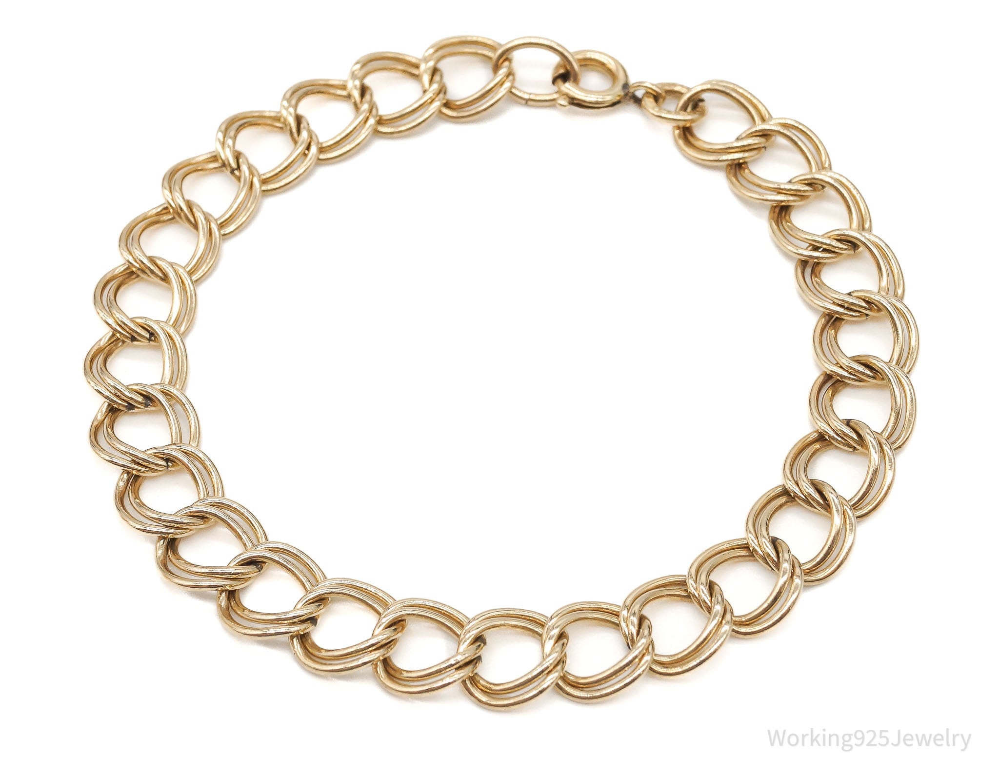 Vintage 1950s 1/20 12K Gold Filled Chain Bracelet