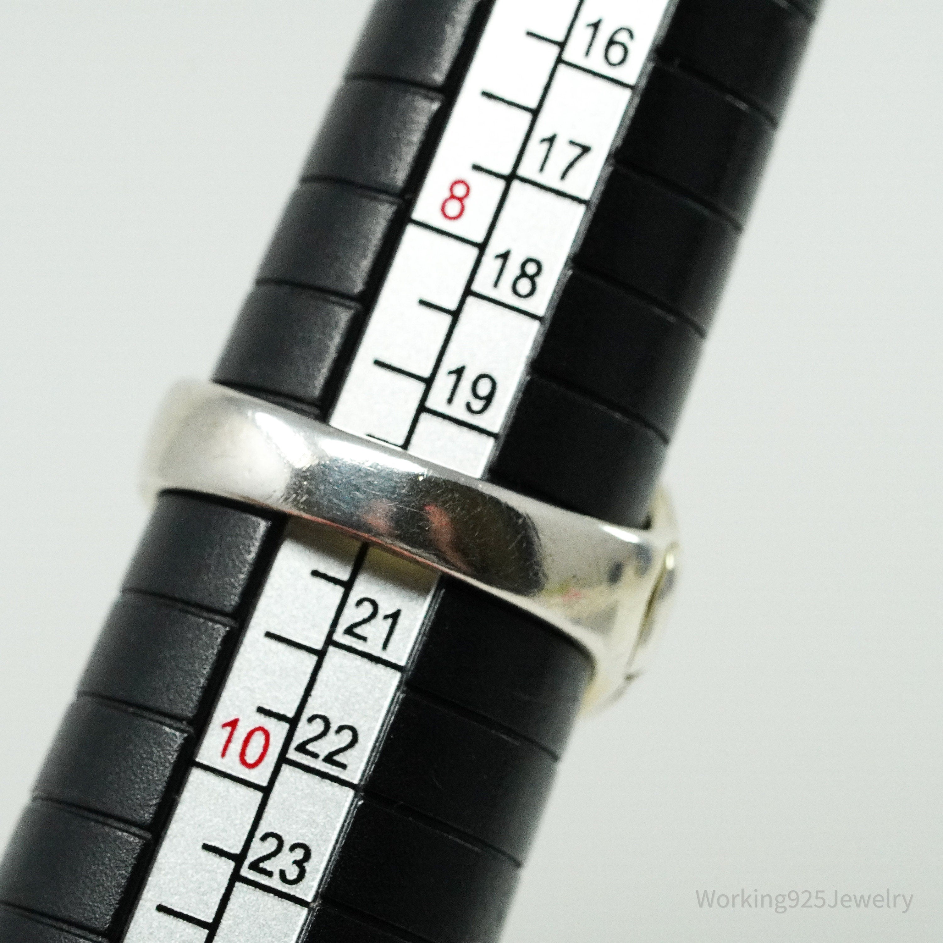 Vintage Designer KABANA Sterling Silver Ring - Size 9