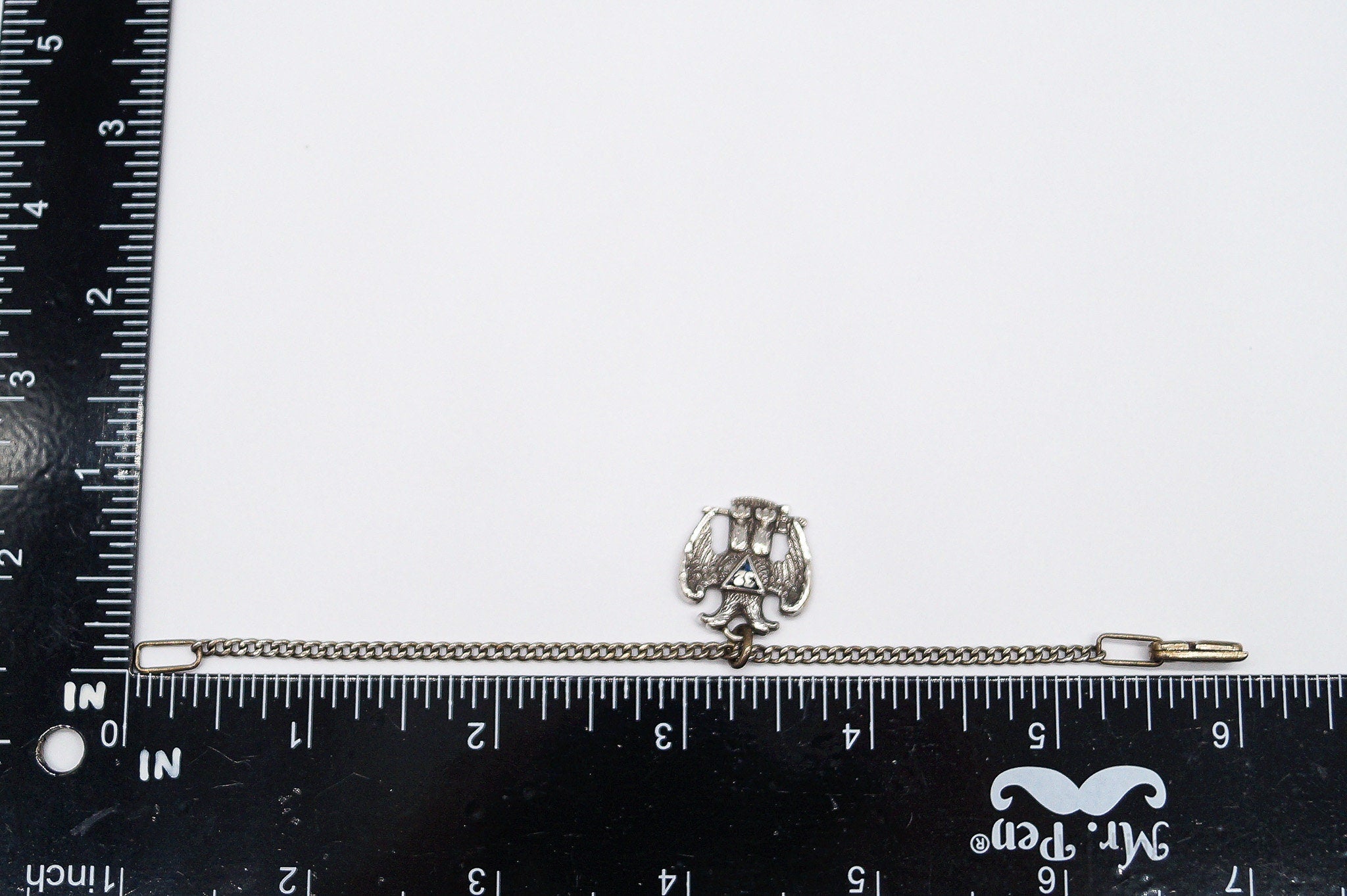 ATQ VTG Scottish Rite 32nd Degree Seattle Masons Sterling Silver Bracelet