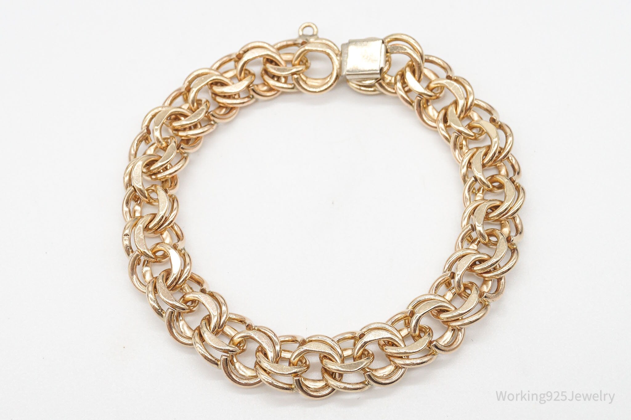 Vintage 1950s 1/20 12K Gold Filled Chain Bracelet