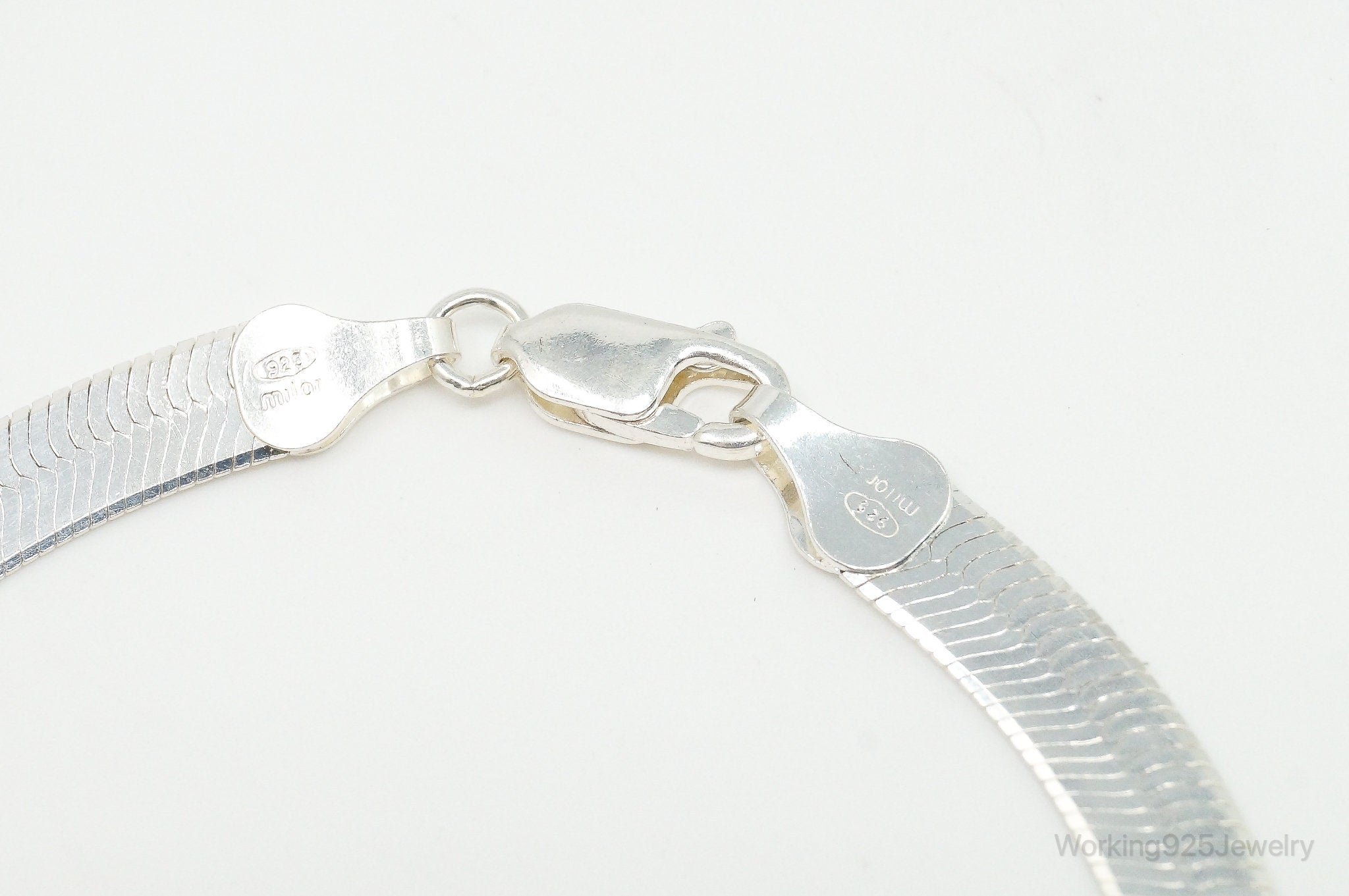 Vintage Italian Designer MILOR Sterling Silver Bracelet