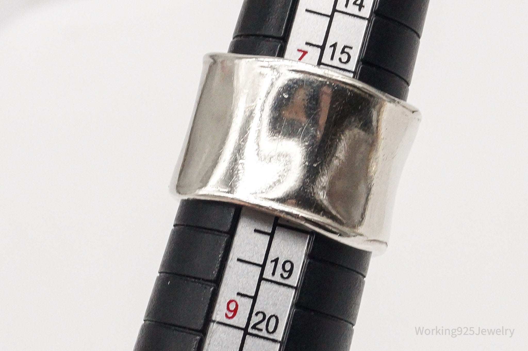 Vintage Designer Silpada Sterling Silver Band Ring - Size 8