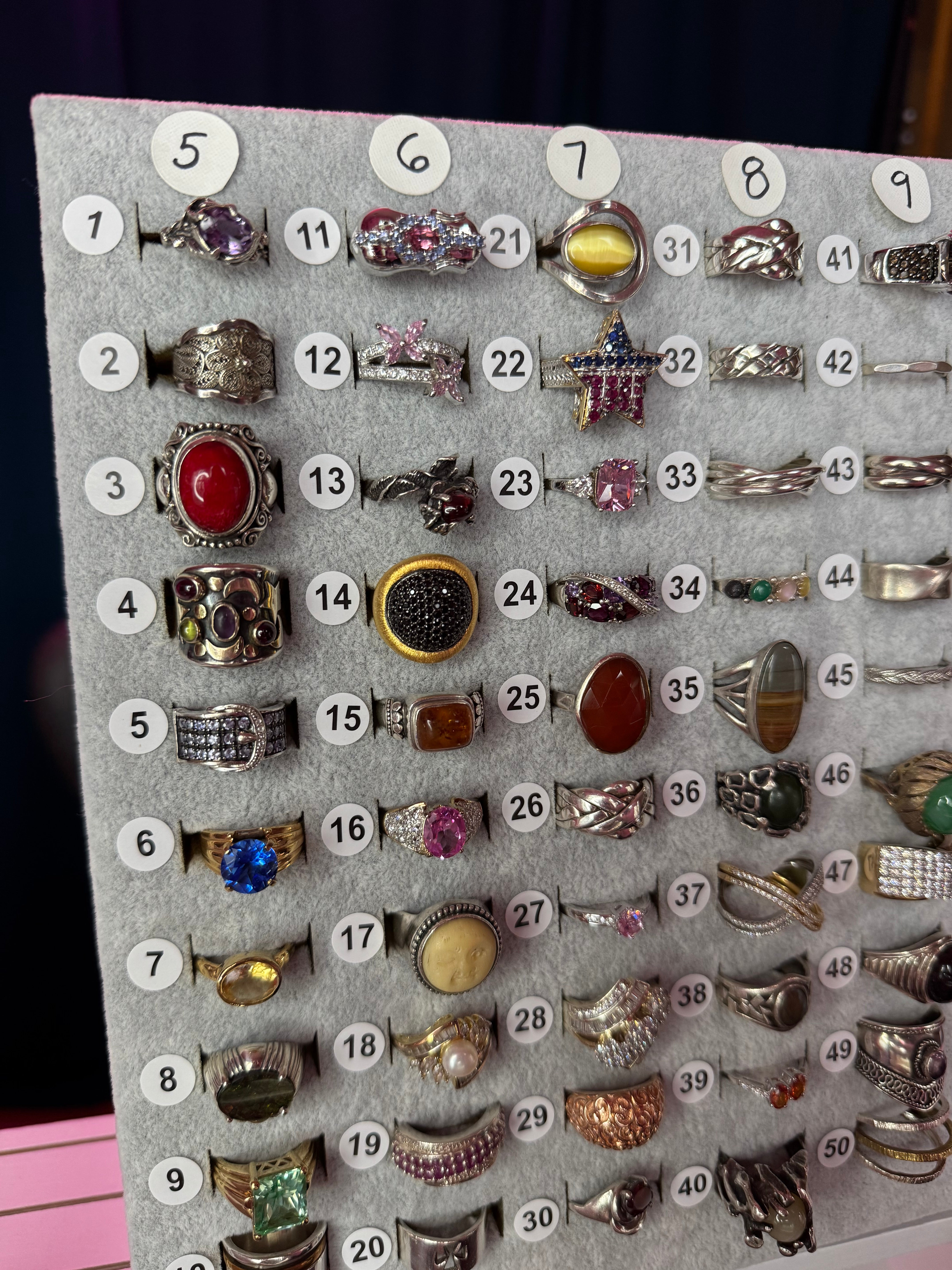 Ring Board K - Sizes 5-9