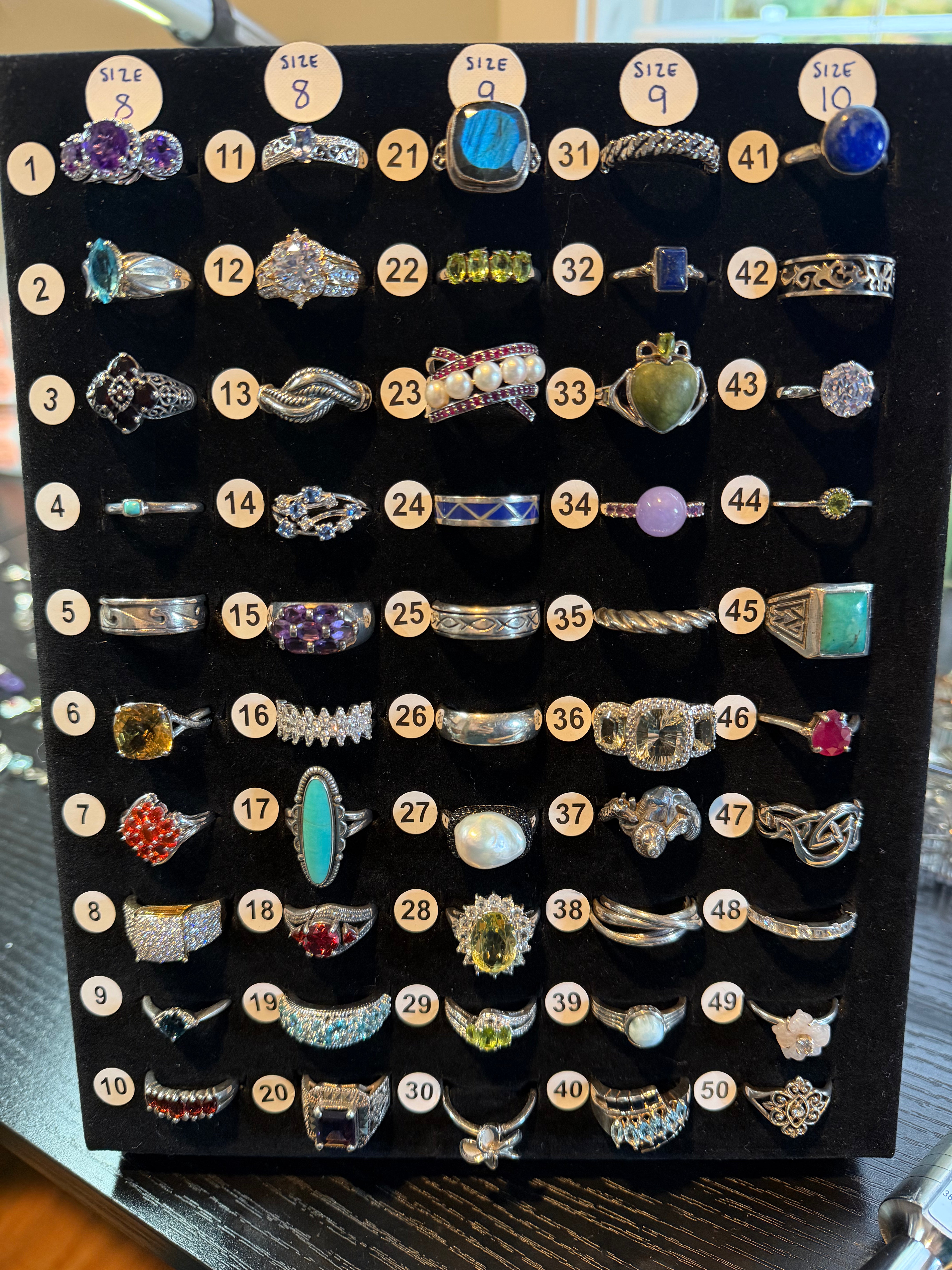 Ring Board A - Sizes 8-10