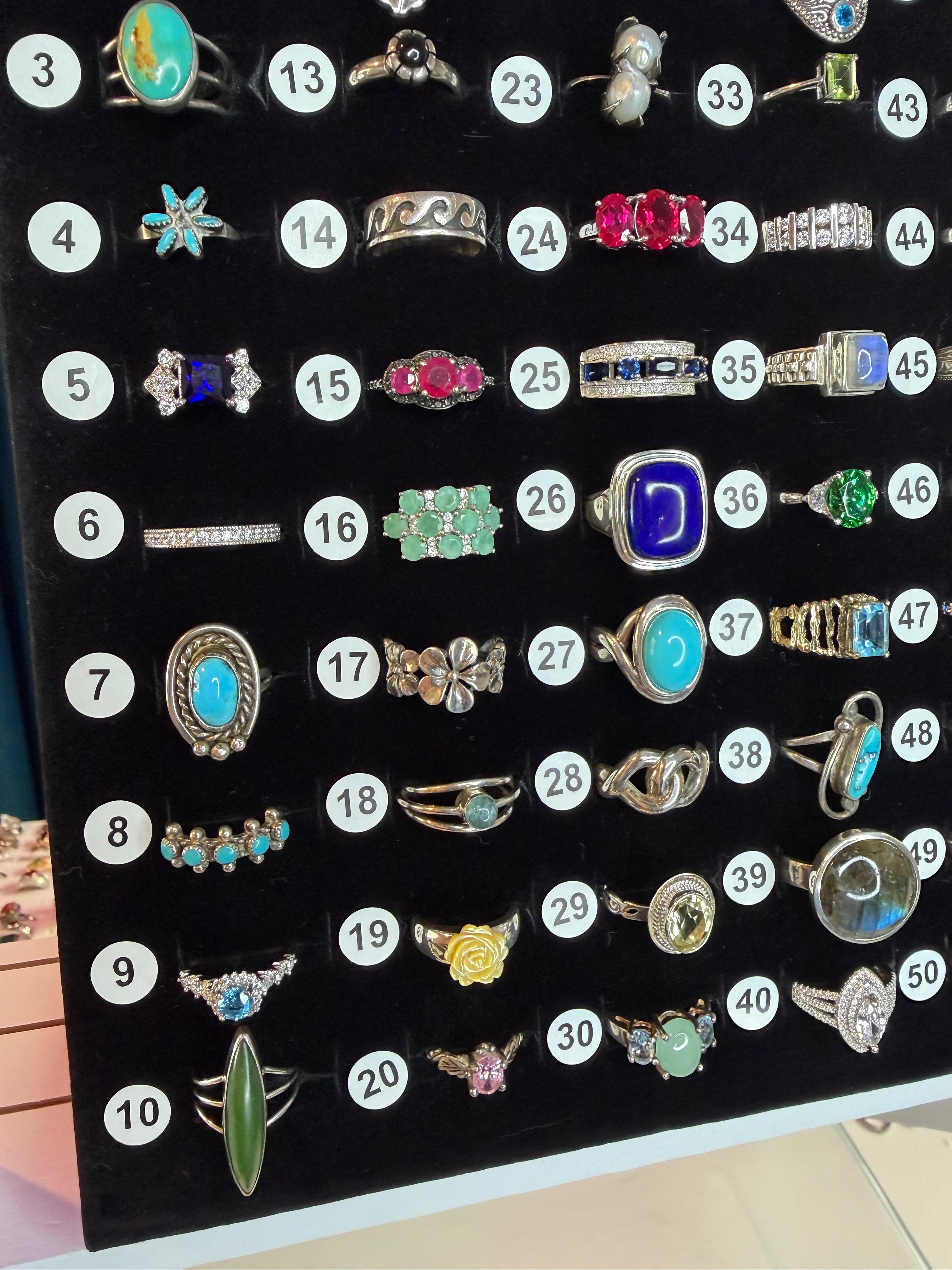 Ring Board H - Sizes 4-8