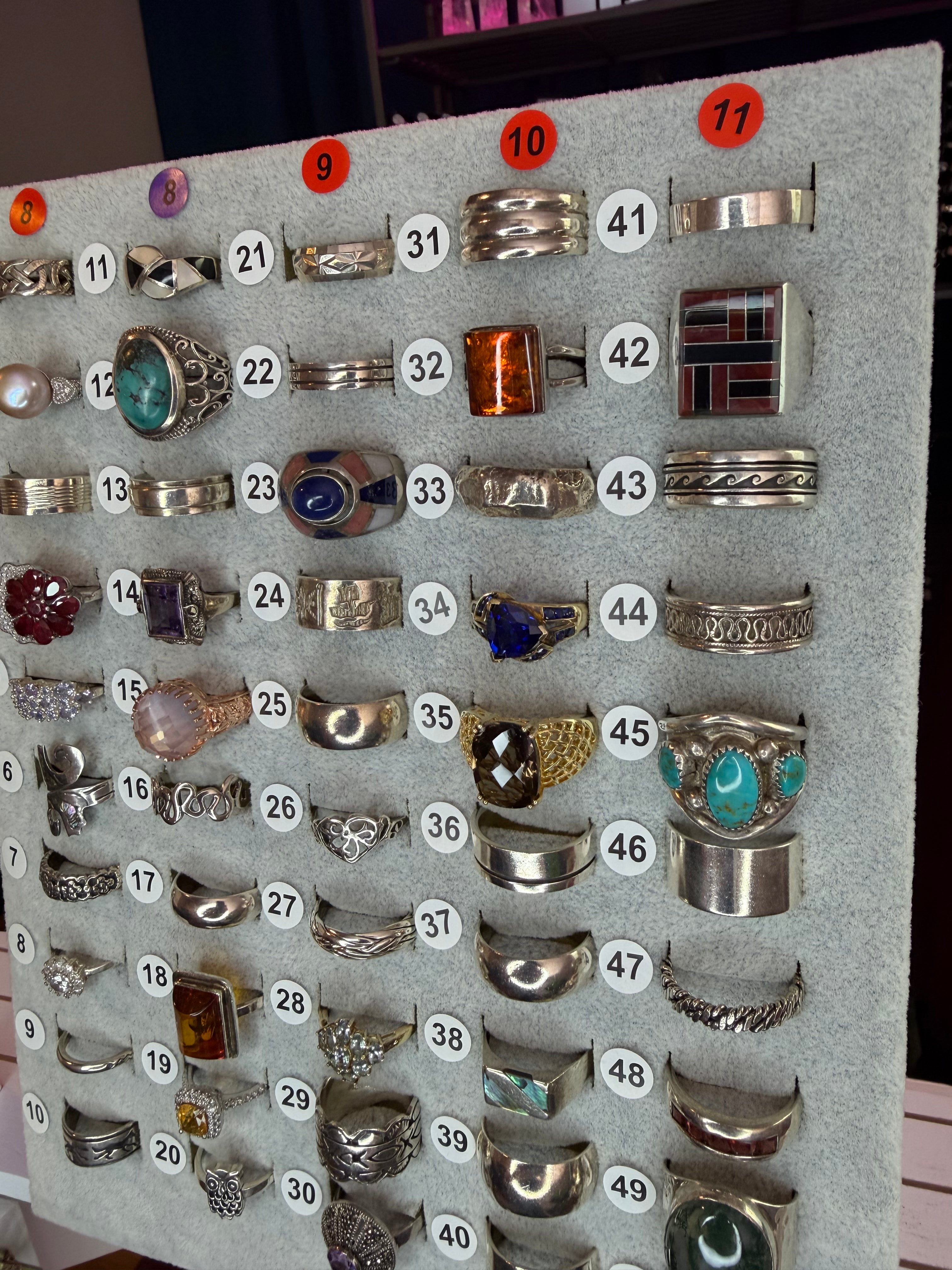 Ring Board E - Sizes 8-11