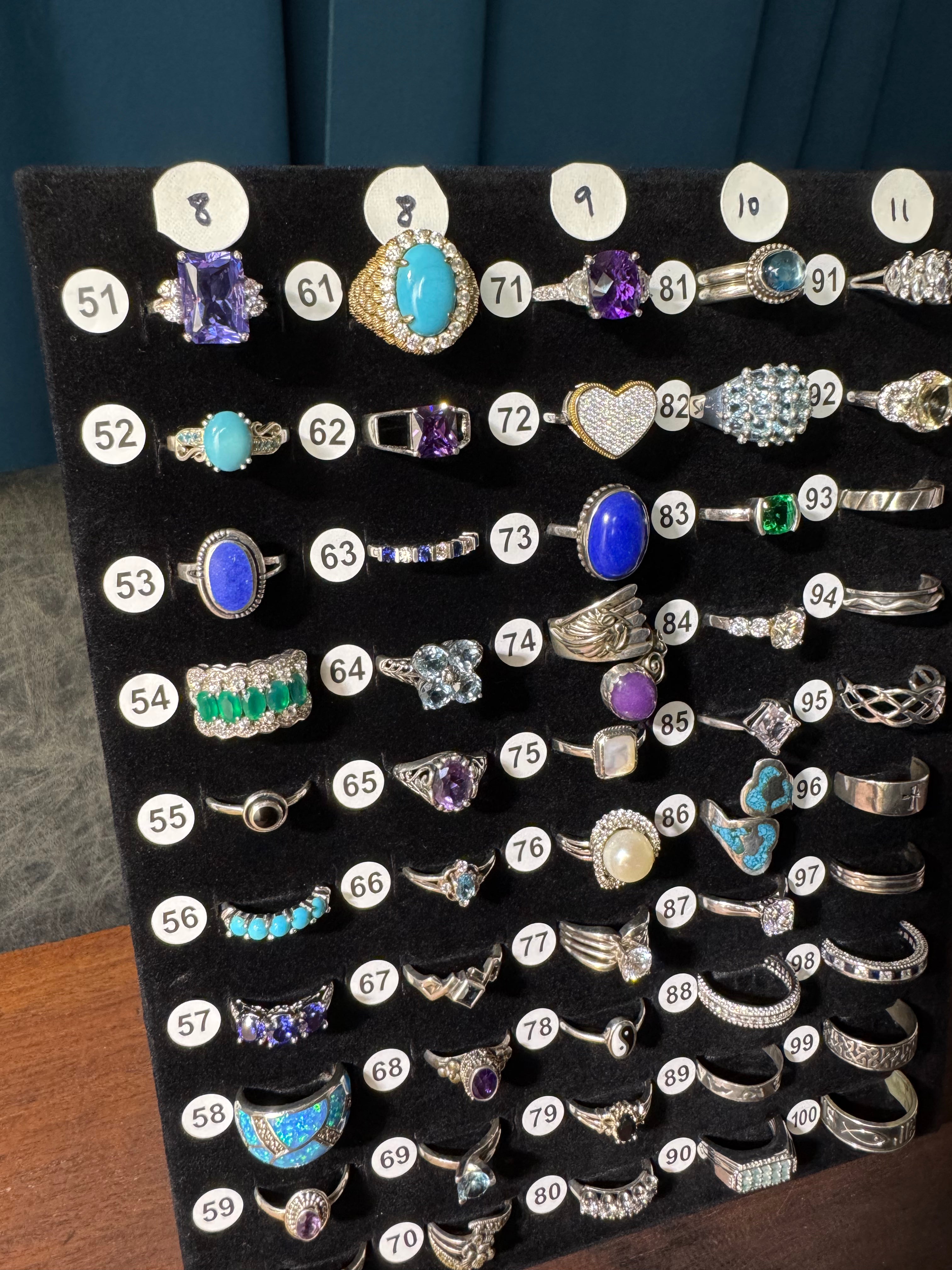 Ring Board J - Sizes 8-11