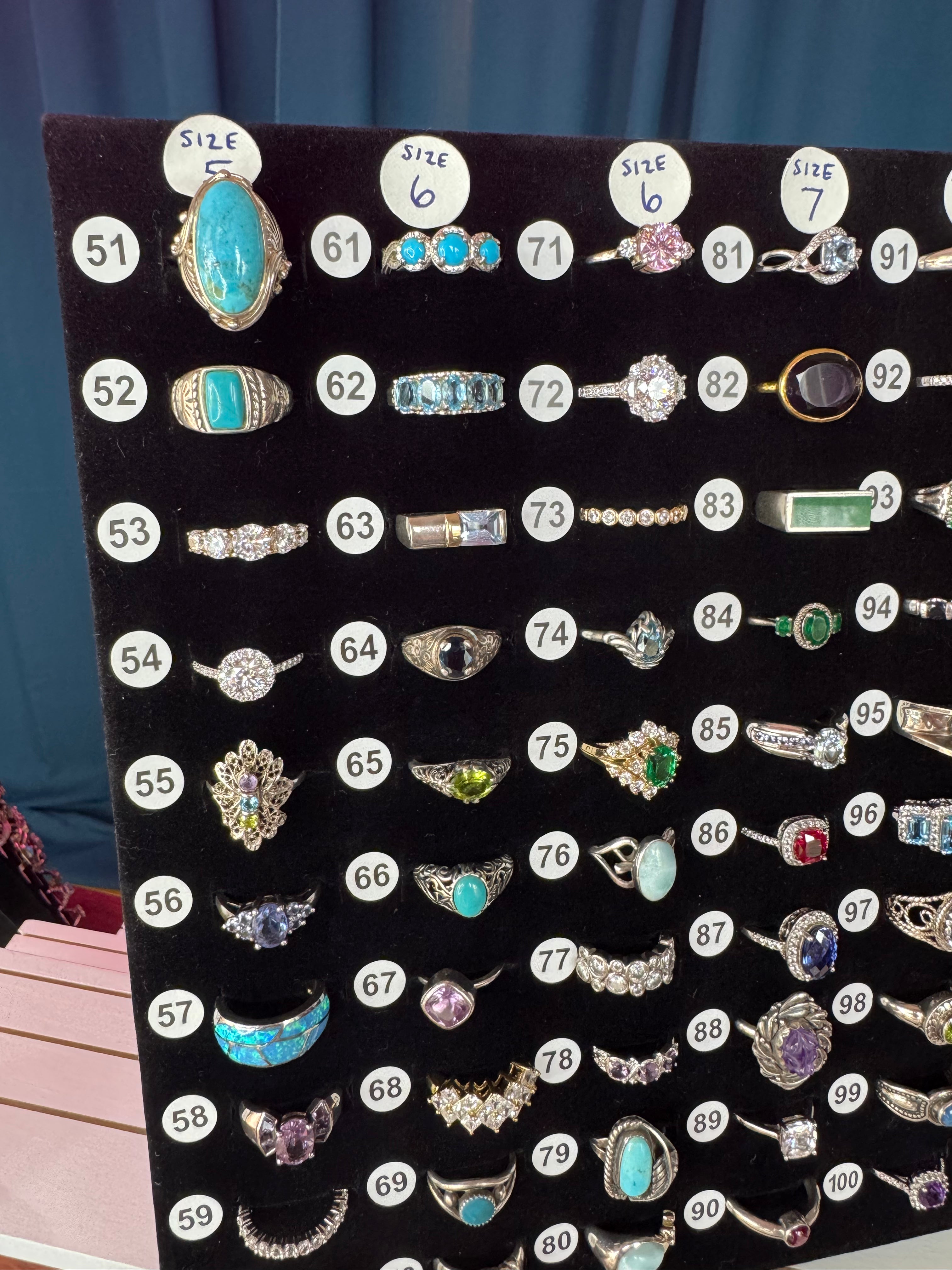 Ring Board B - Sizes 5-7