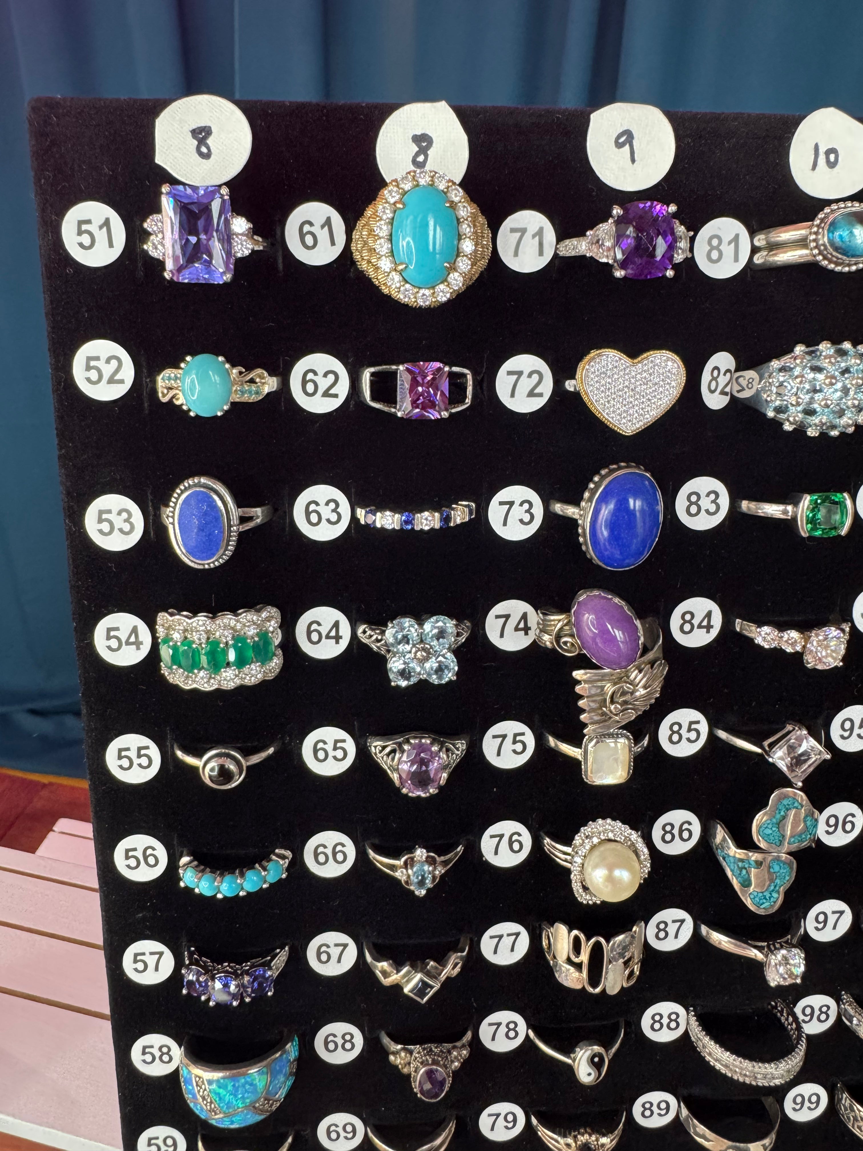 Ring Board J - Sizes 8-11