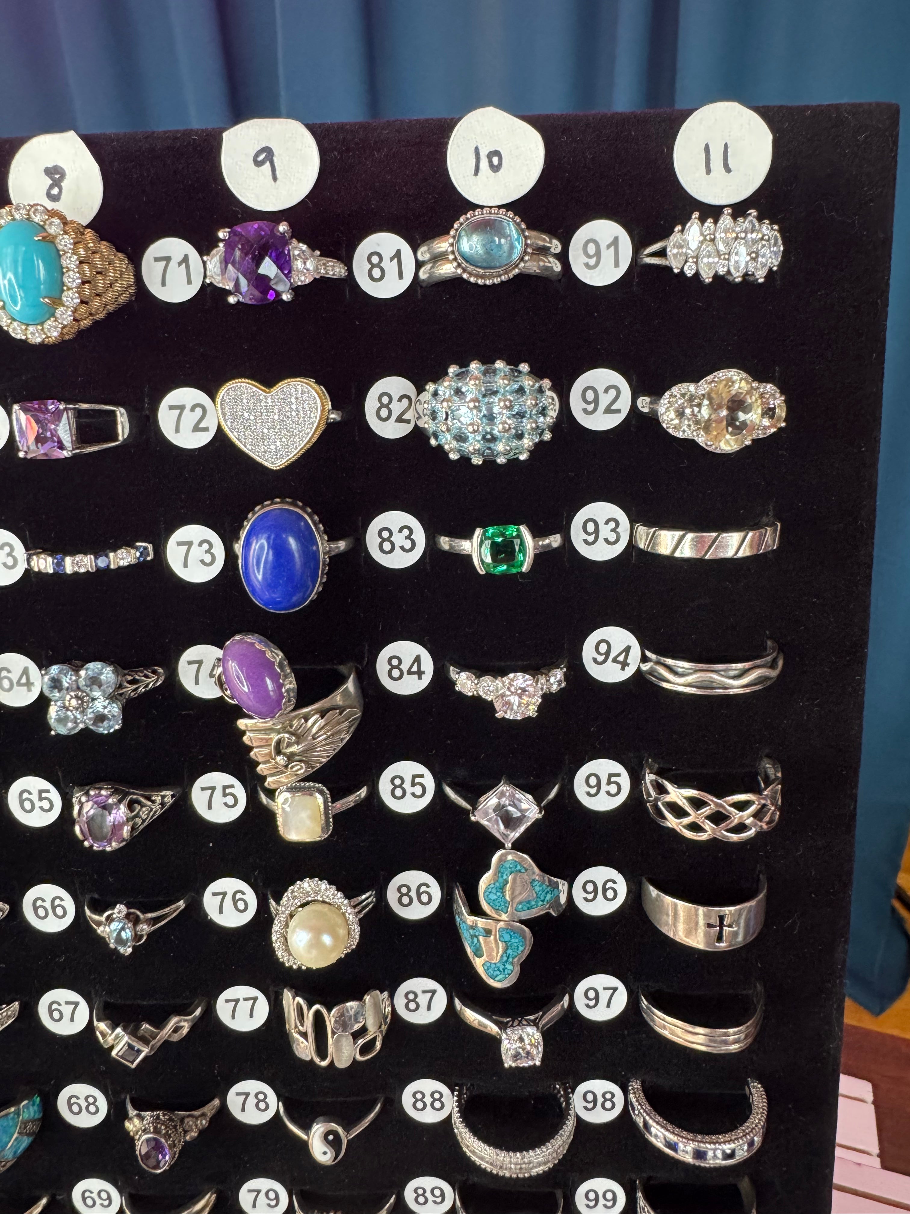 Ring Board J - Sizes 8-11