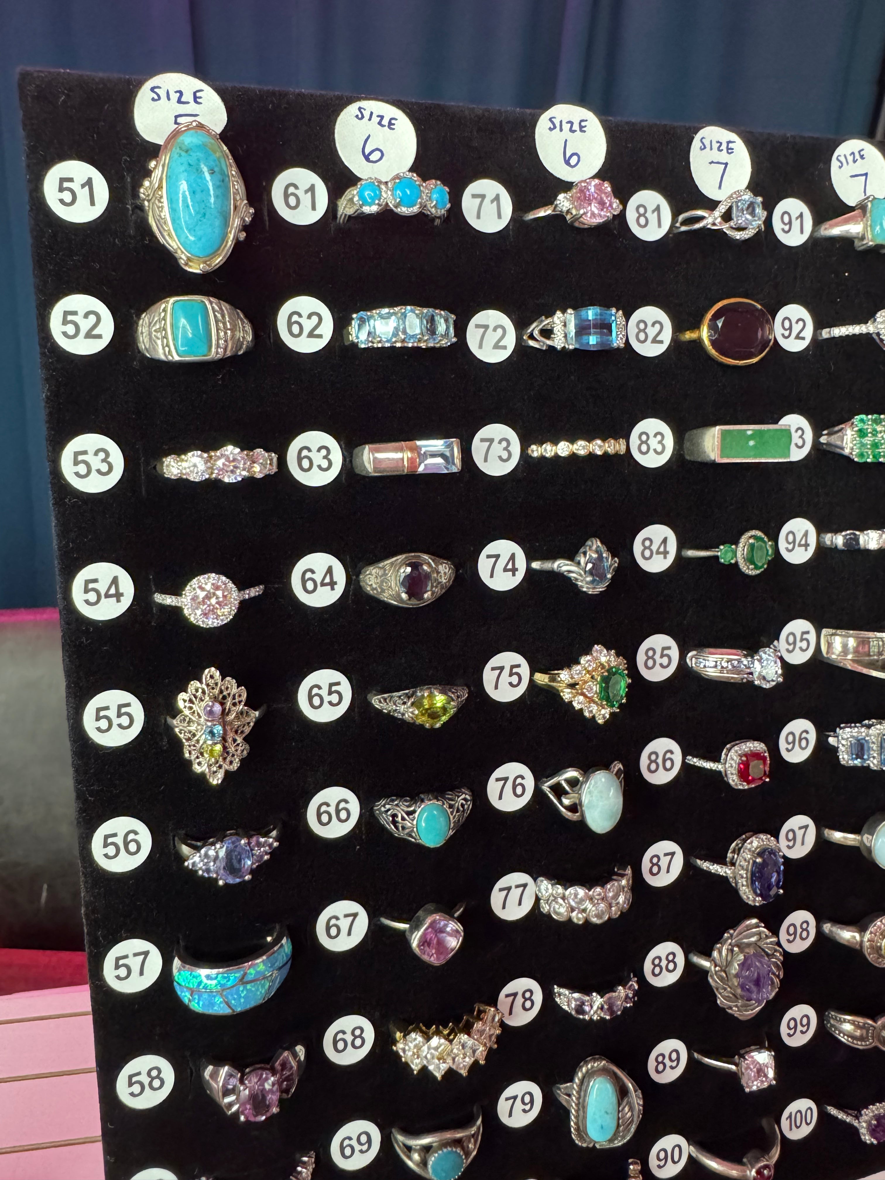 Ring Board B - Sizes 5-7