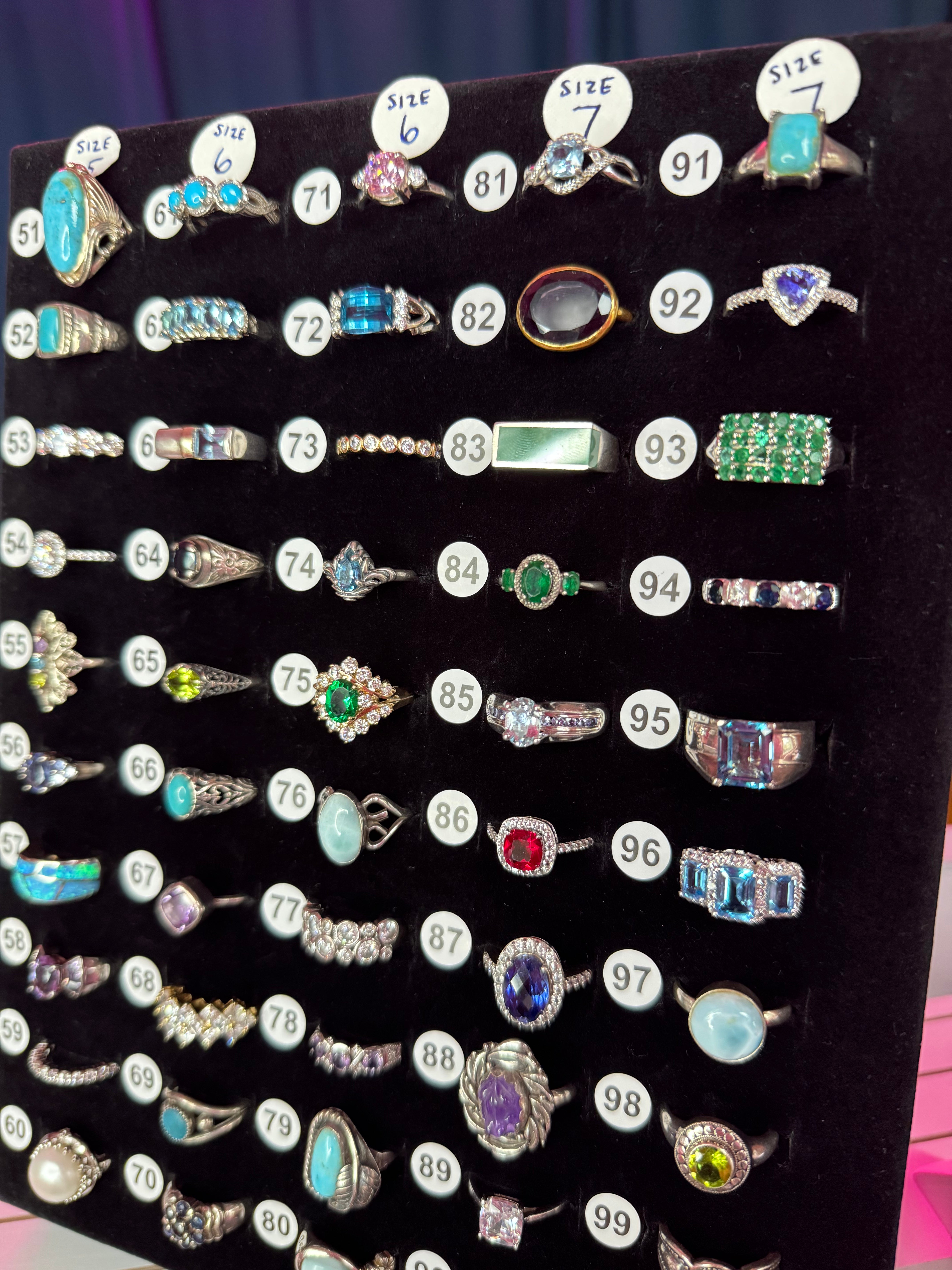 Ring Board B - Sizes 5-7