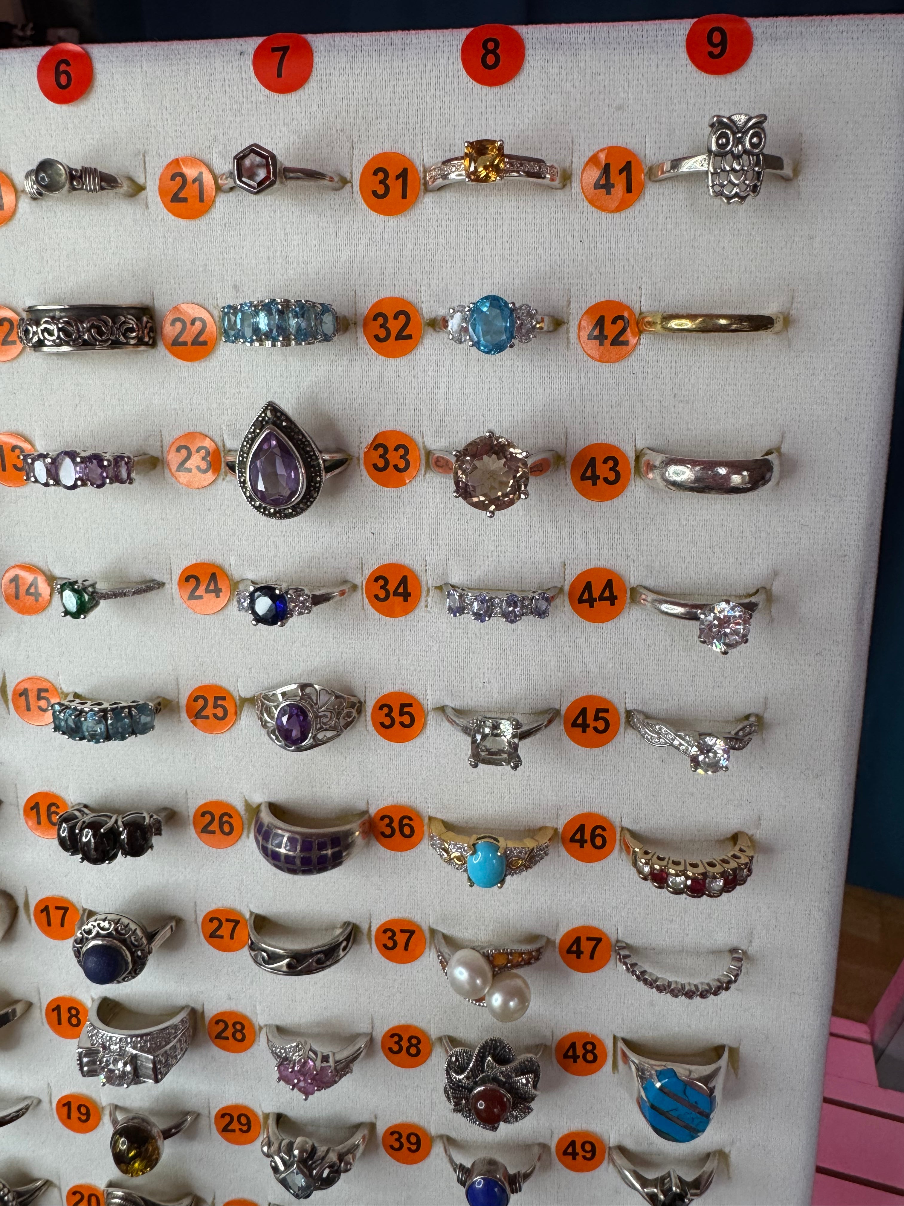 Ring Board D Sizes 5-9