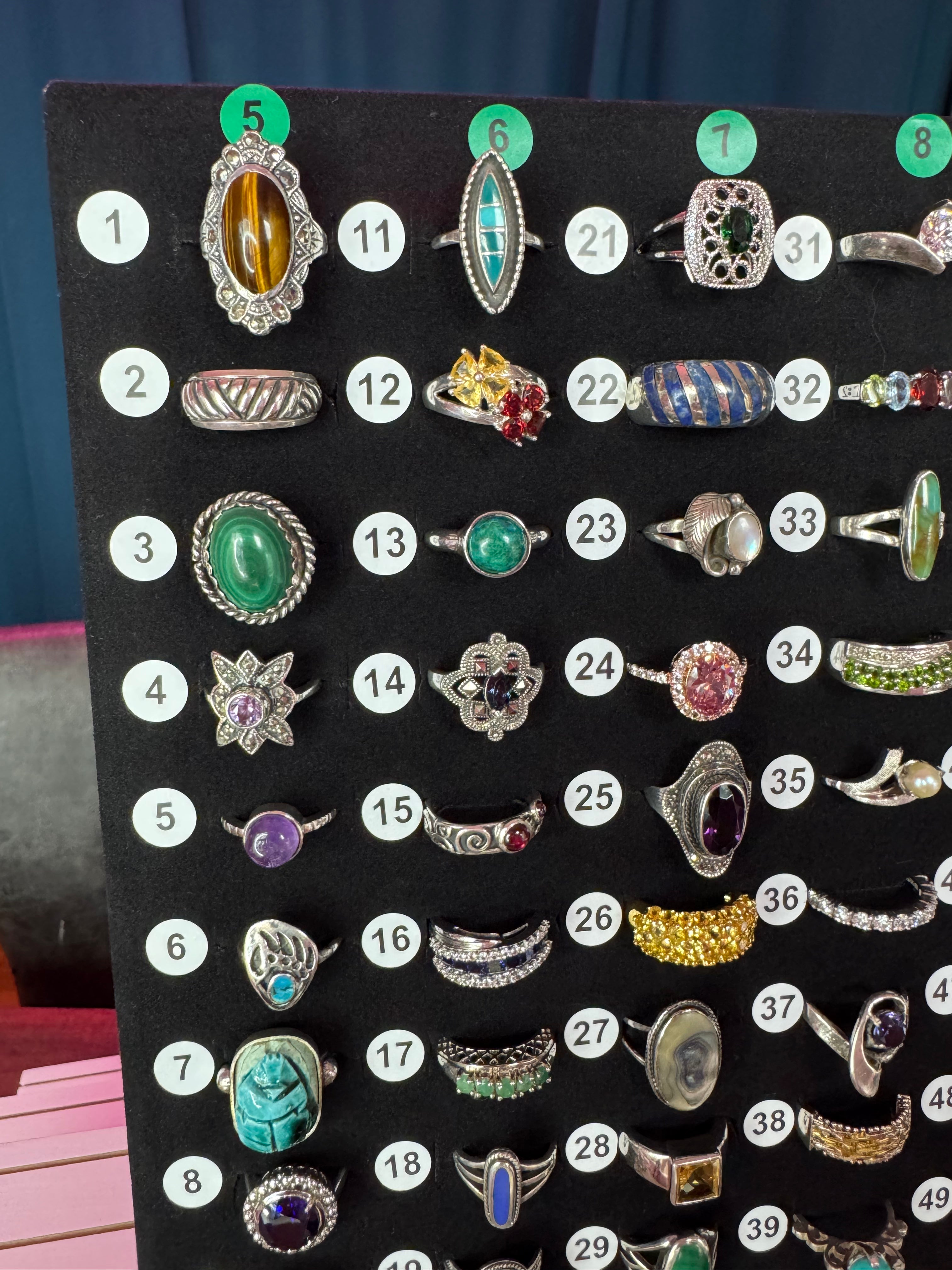 Ring Board F - Sizes 5-9