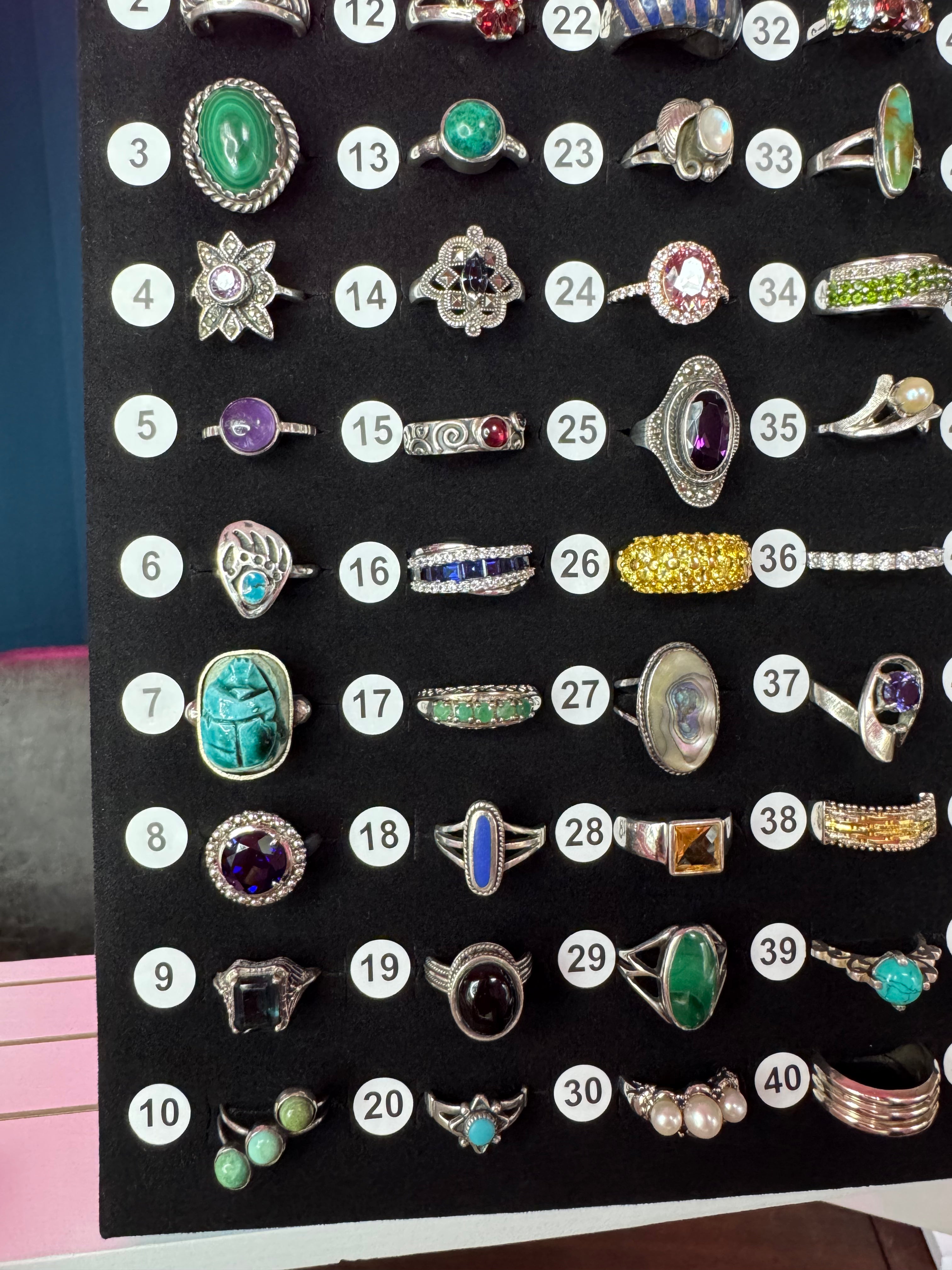 Ring Board F - Sizes 5-9