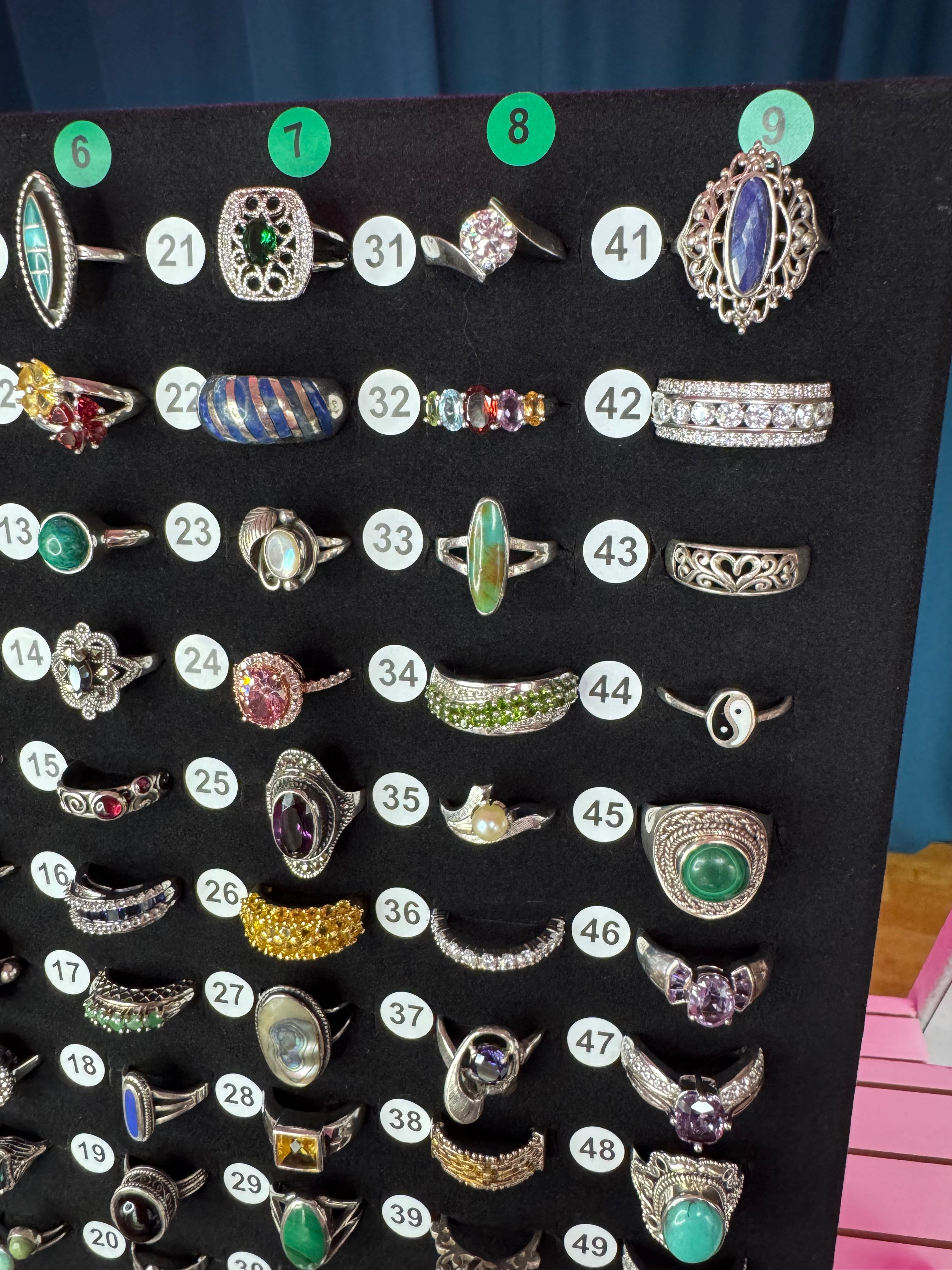 Ring Board F - Sizes 5-9