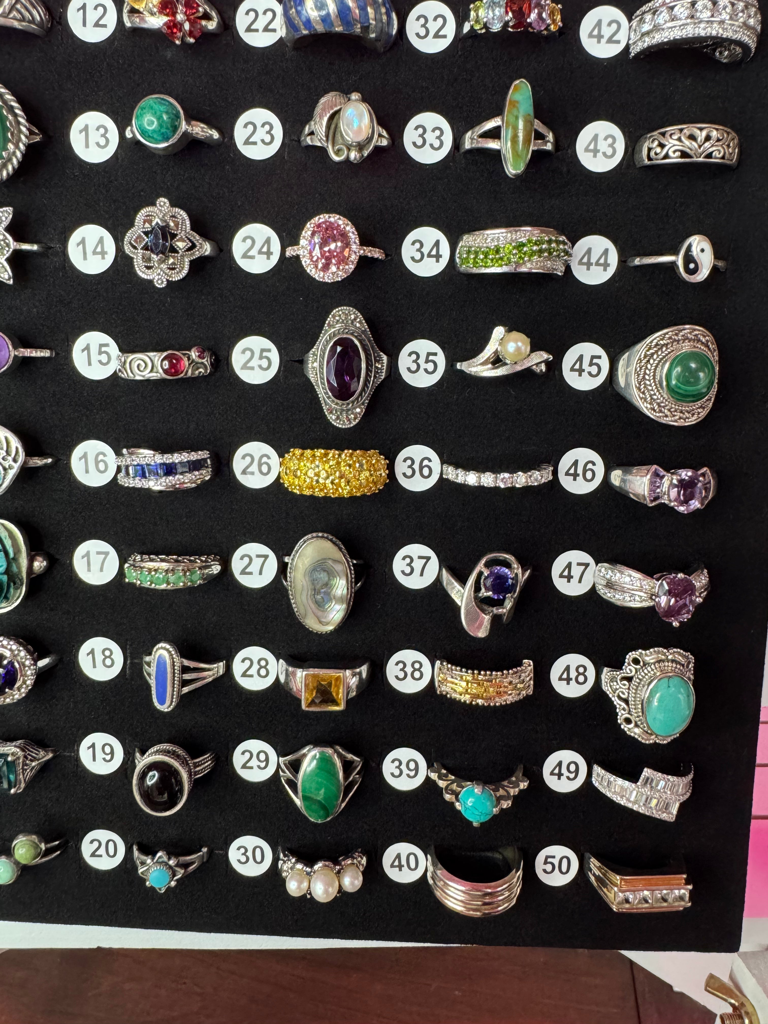 Ring Board F - Sizes 5-9