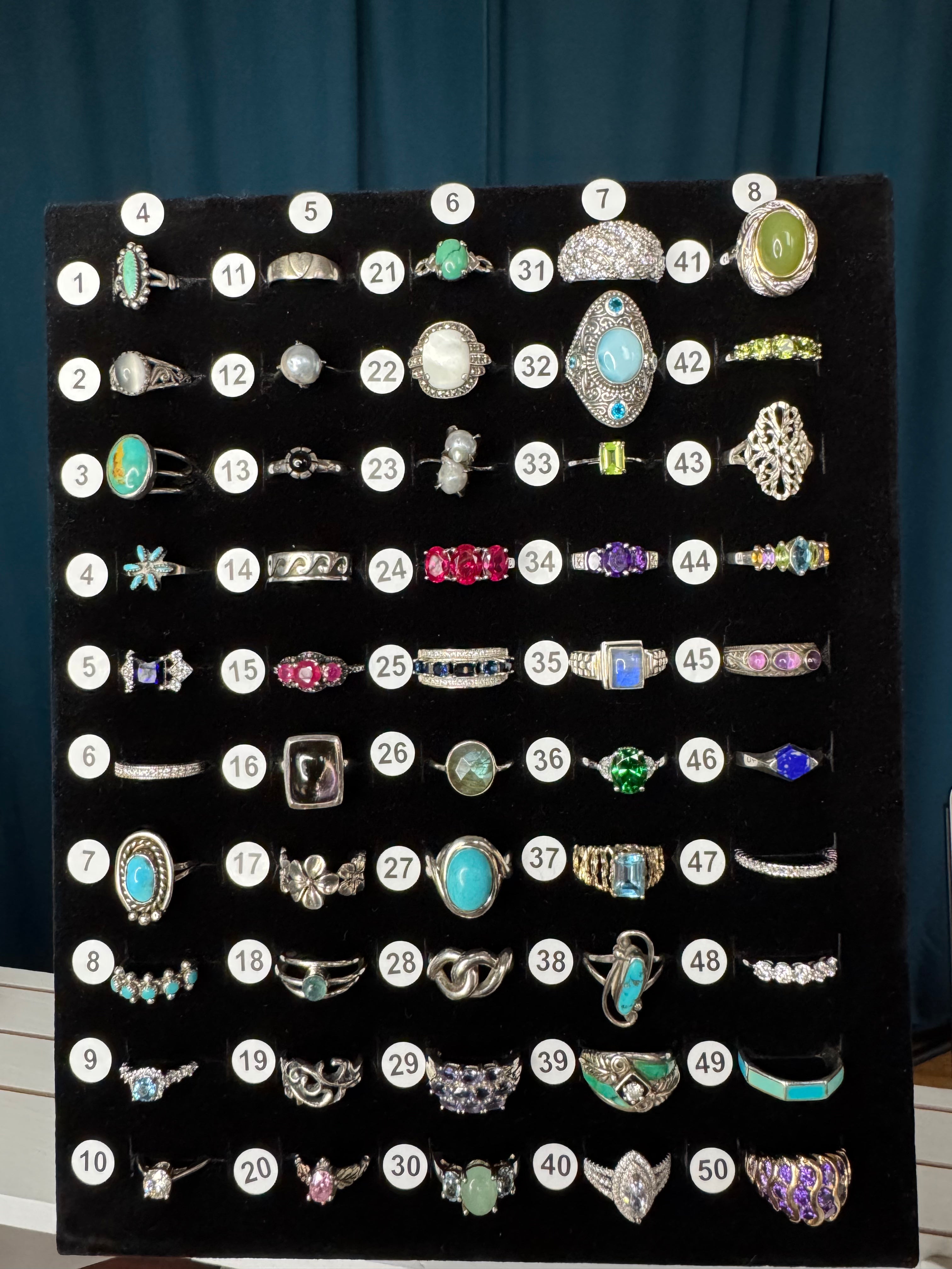 Ring Board H - Sizes 4-8