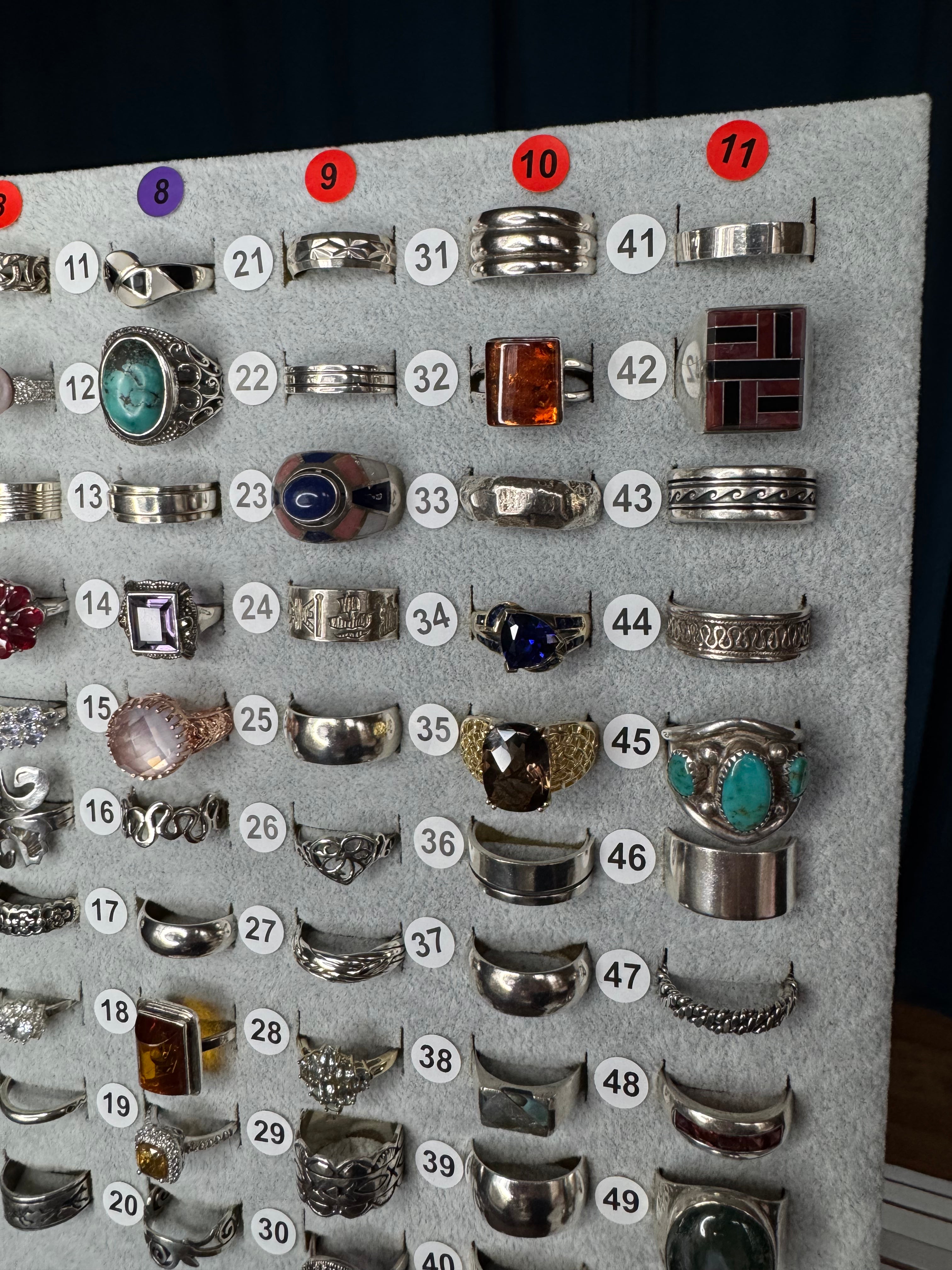 Ring Board E - Sizes 8-11