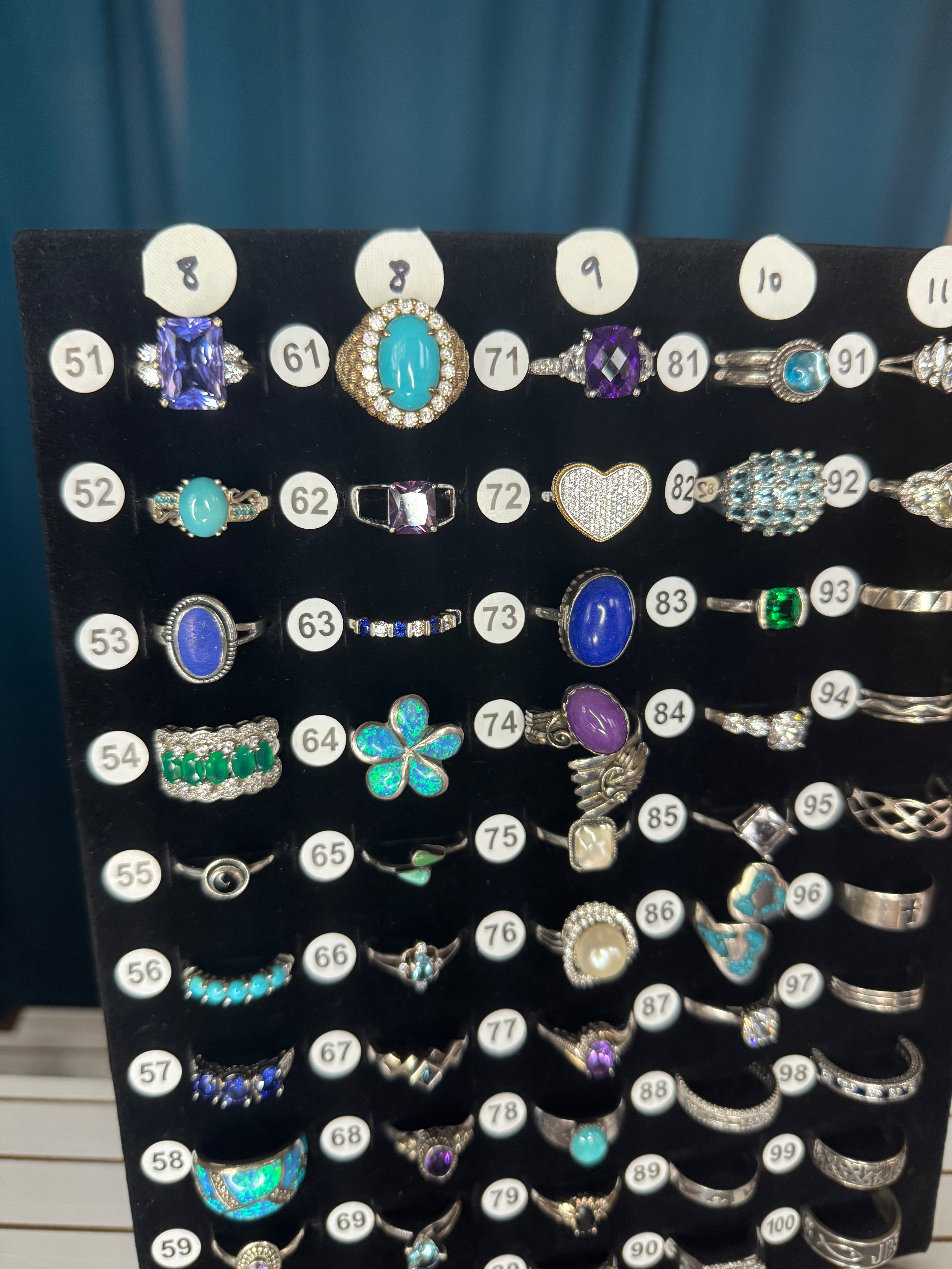 Ring Board J - Sizes 8-11