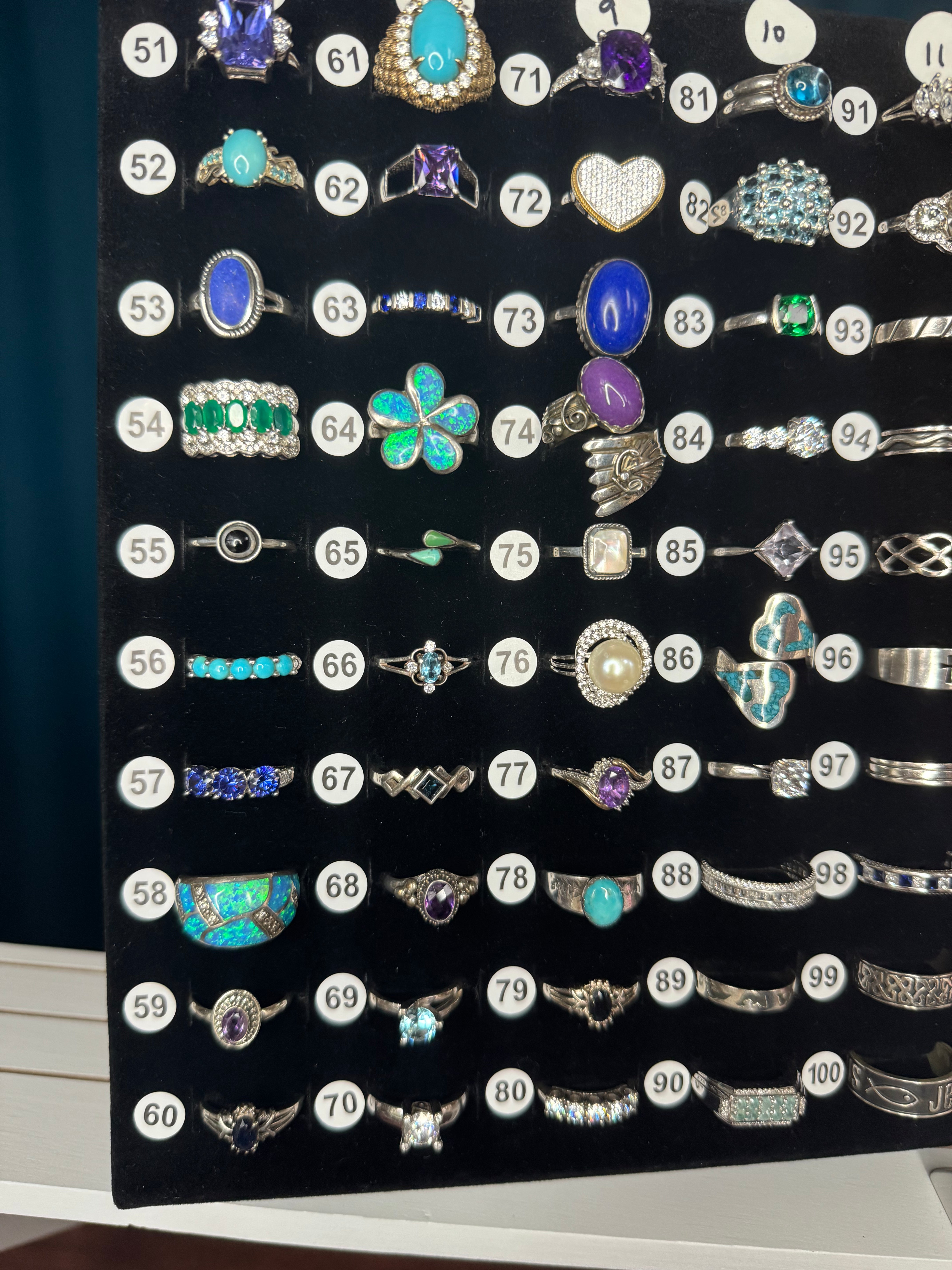 Ring Board J - Sizes 8-11