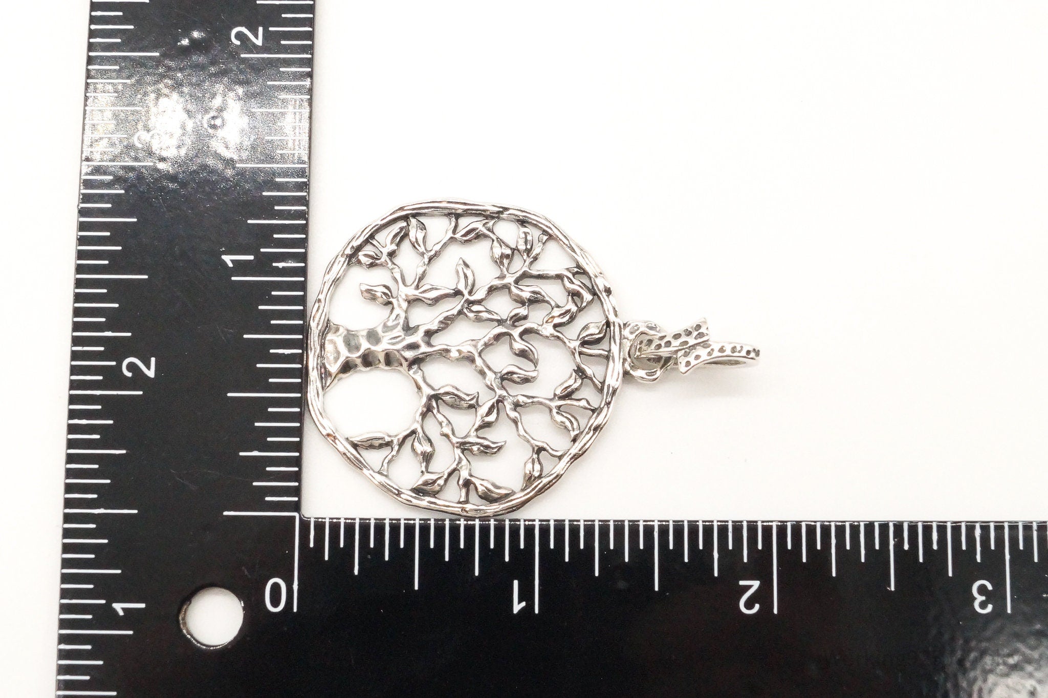 Vintage Tree Openwork Sterling popular Silver Pendant