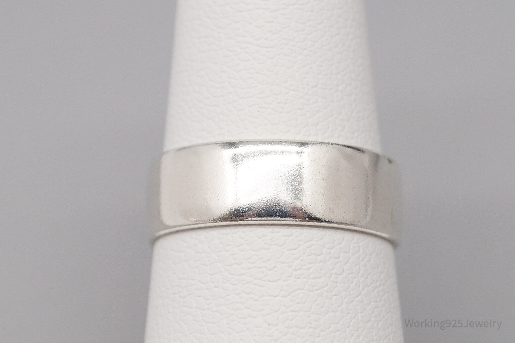 Vintage Native Carolyn Pollack Sterling Silver Band Ring - Size 6