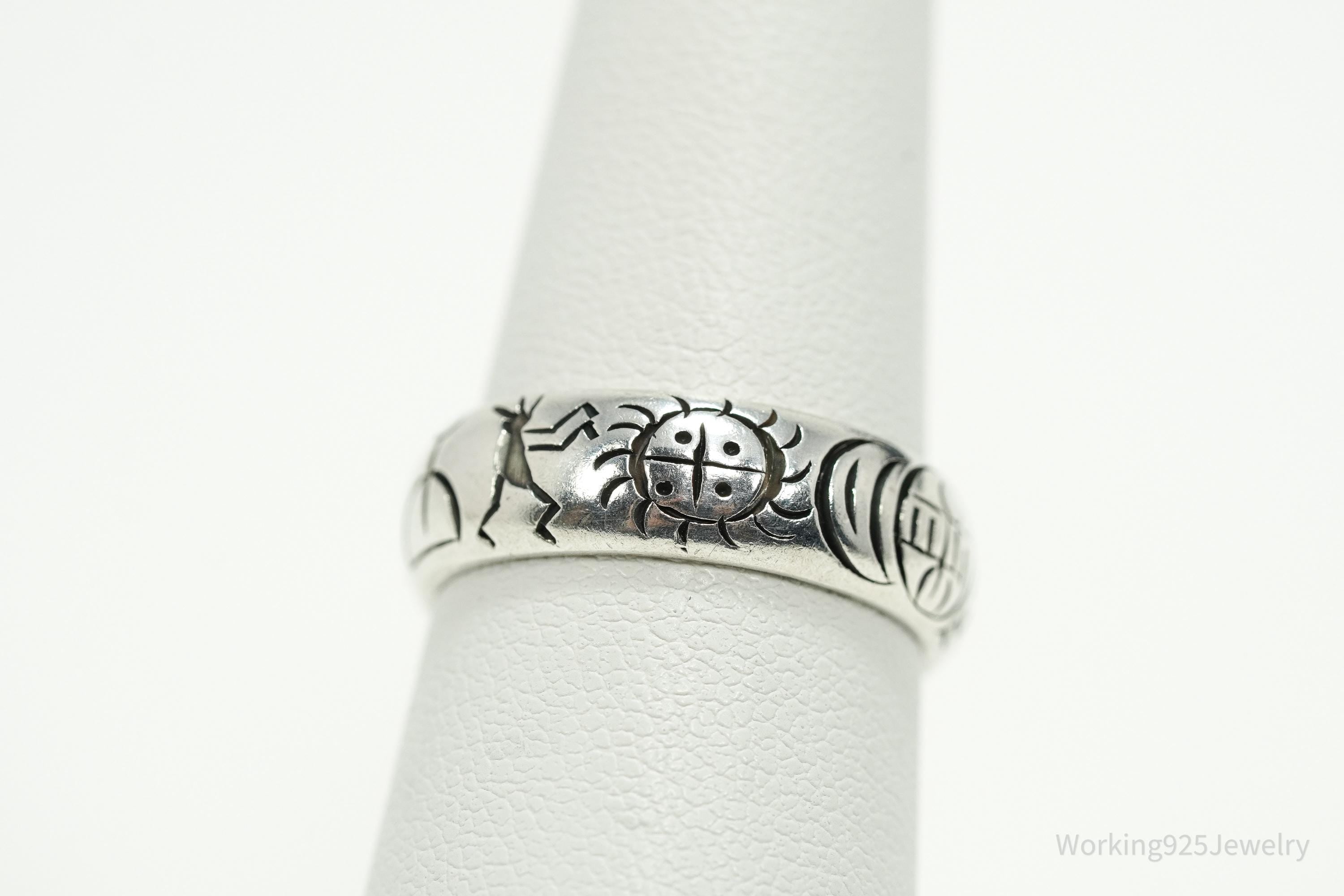 Vintage Berber Sterling Silver Ring Size 7.25