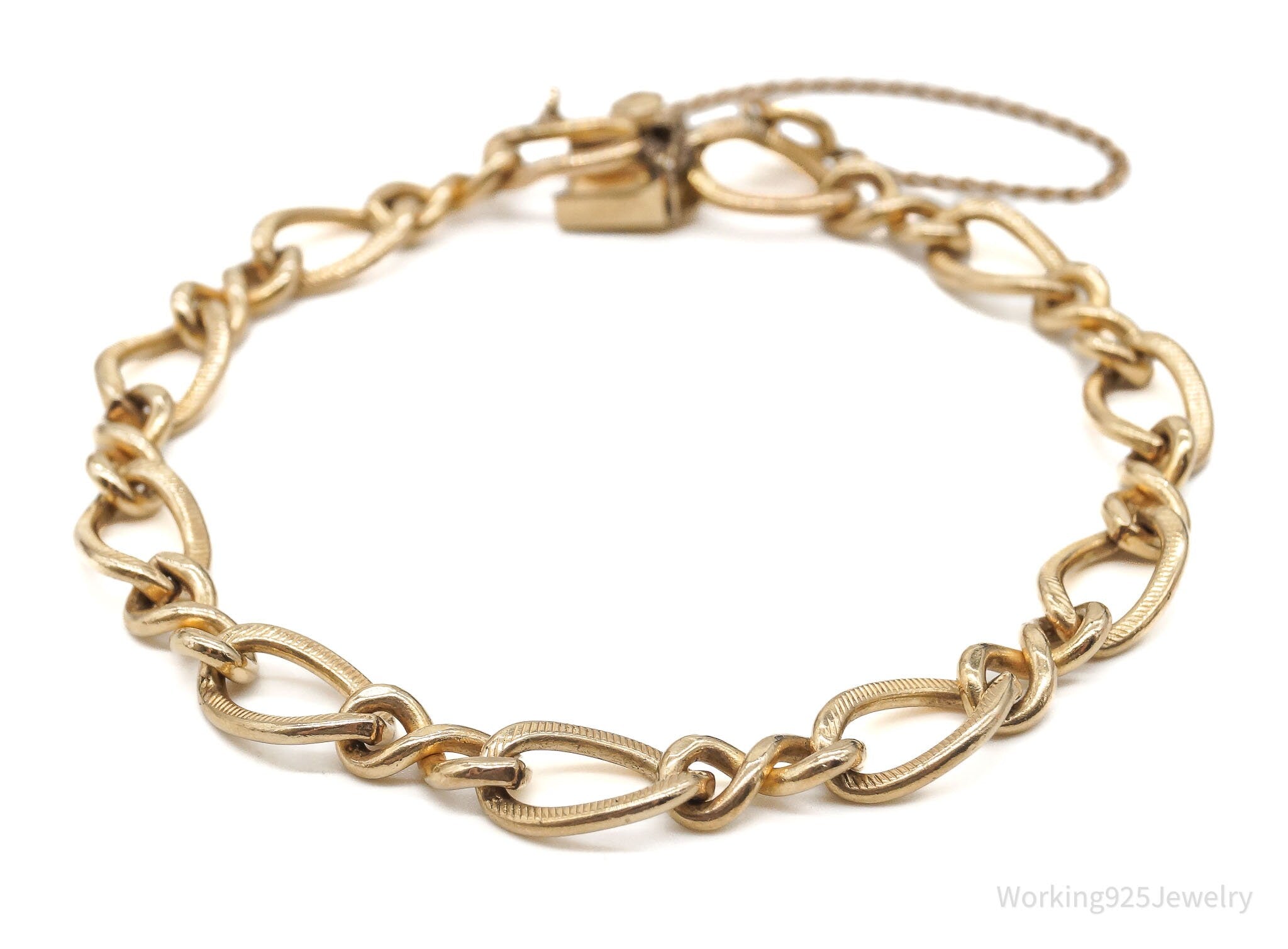 Vintage 1/20 12K Gold Filled Chain Bracelet