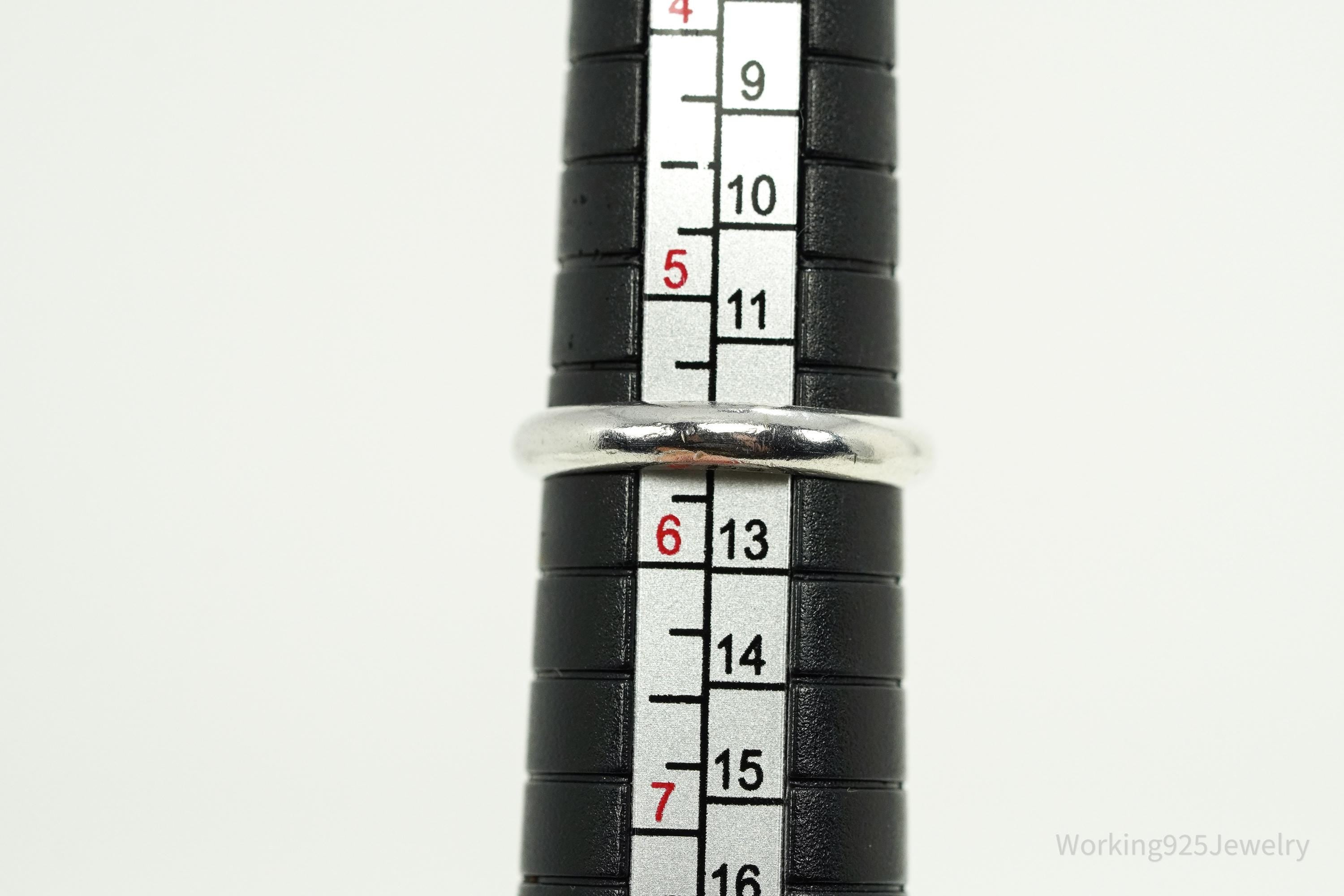 Vintage Boma Sterling Silver Band Ring - Size 5.5