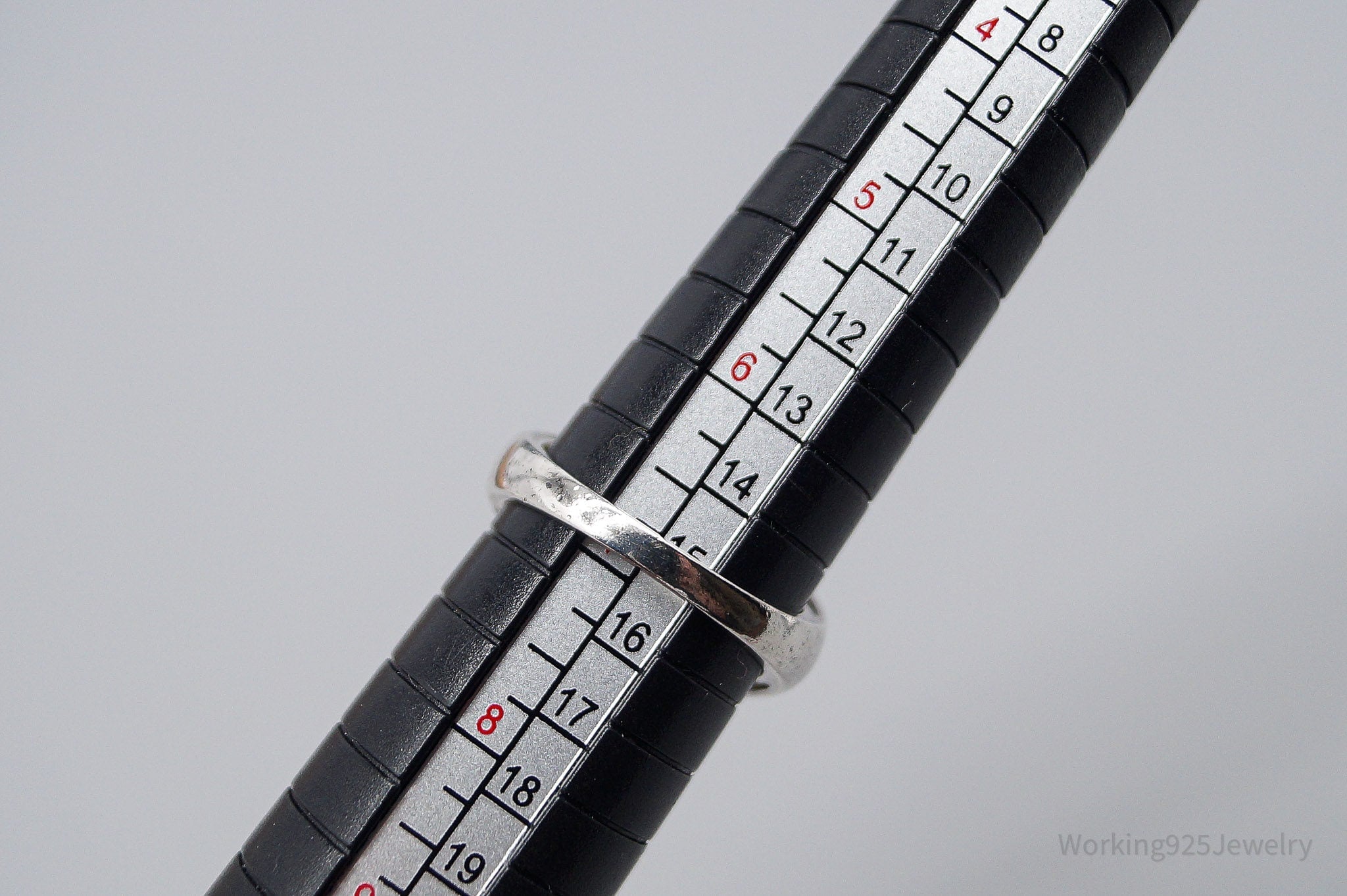 JTV HT Peridot & Green Chrome Diopside Sterling Silver Ring - Size 6.75