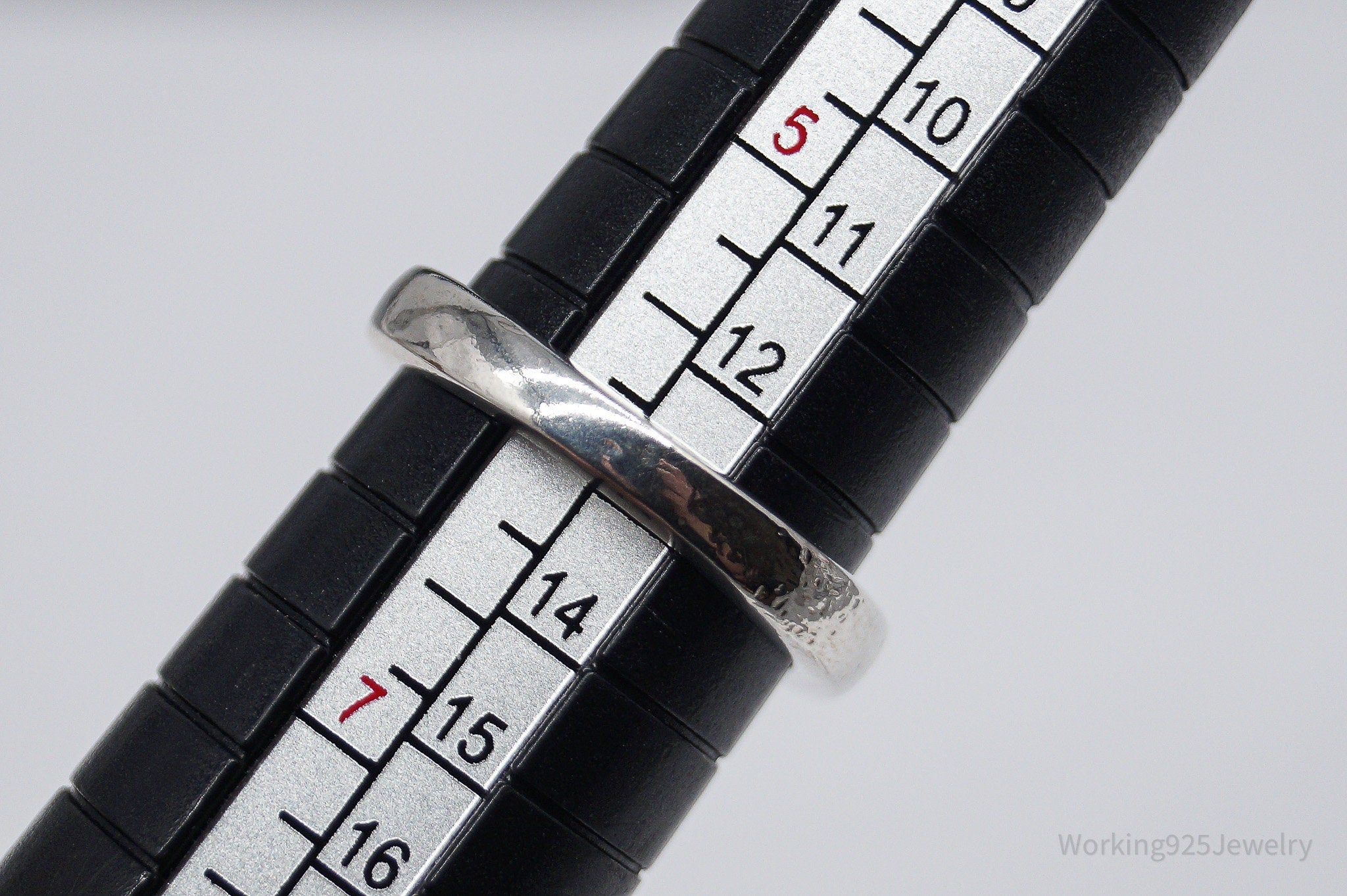 Vintage Peridot Sterling Silver Ring - Size 6