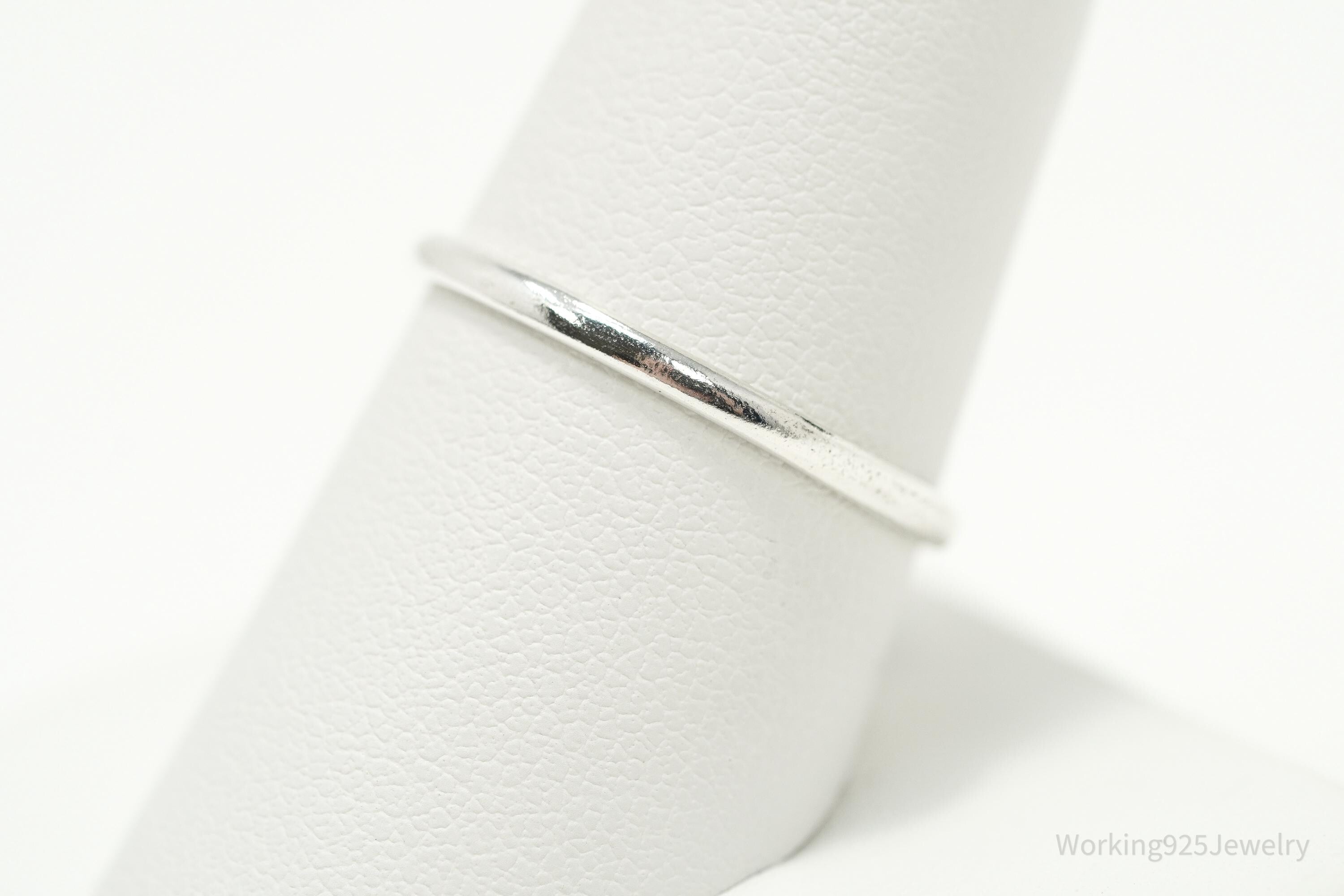 Vintage Paz Creations Sterling Silver Band Ring - Size 9