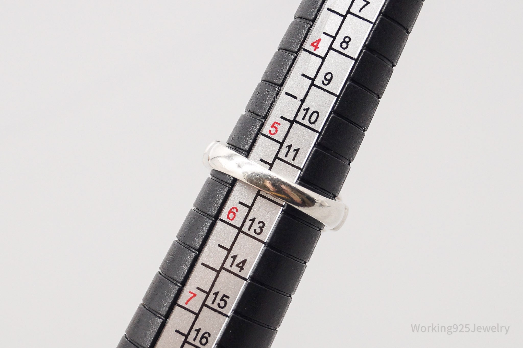 Vintage Amethyst Celtic Knots Sterling Silver Ring - Size 5.5