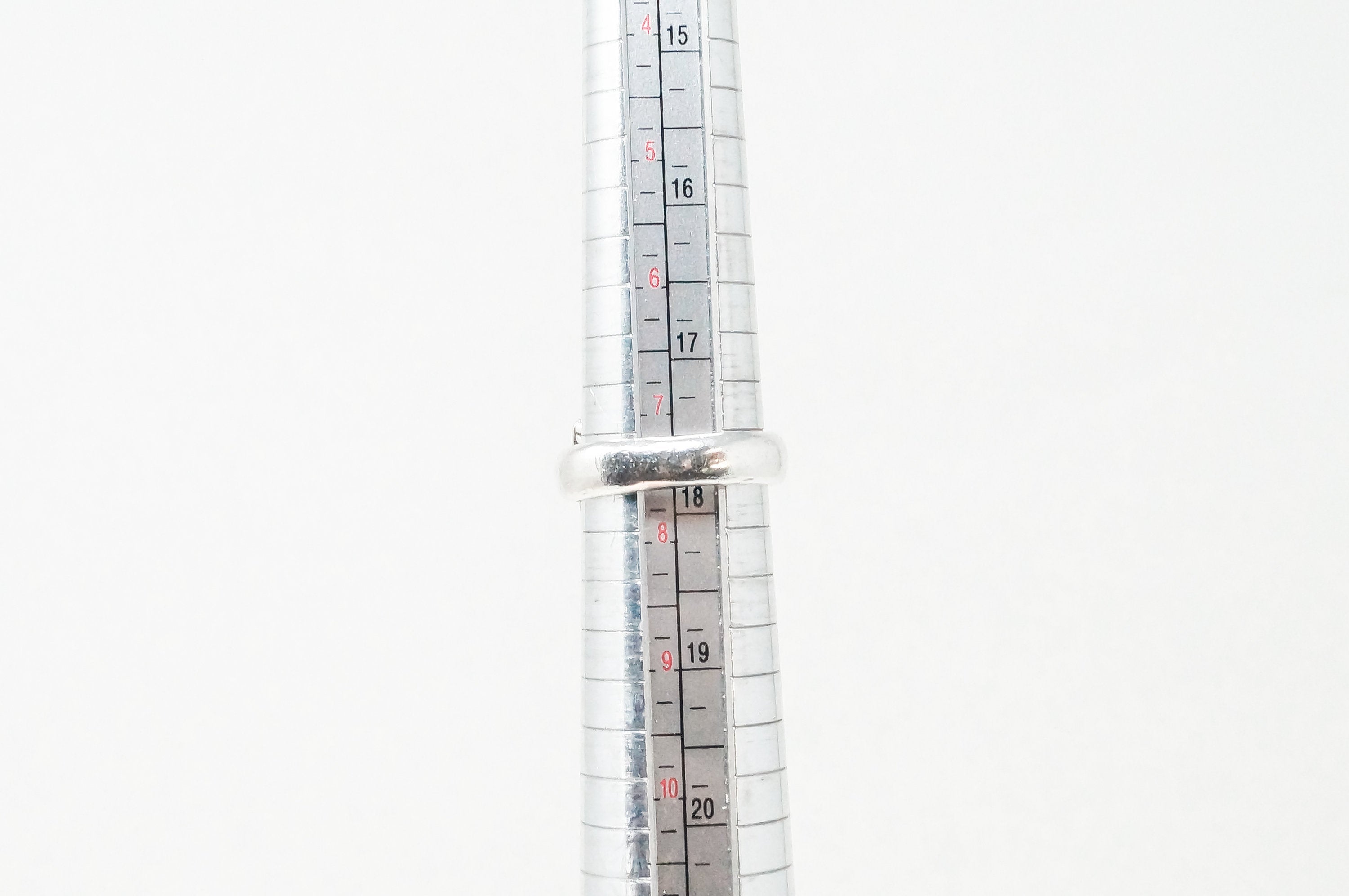 Vintage Designer BASK Labradorite Sterling Silver Ring - Sz 7.25