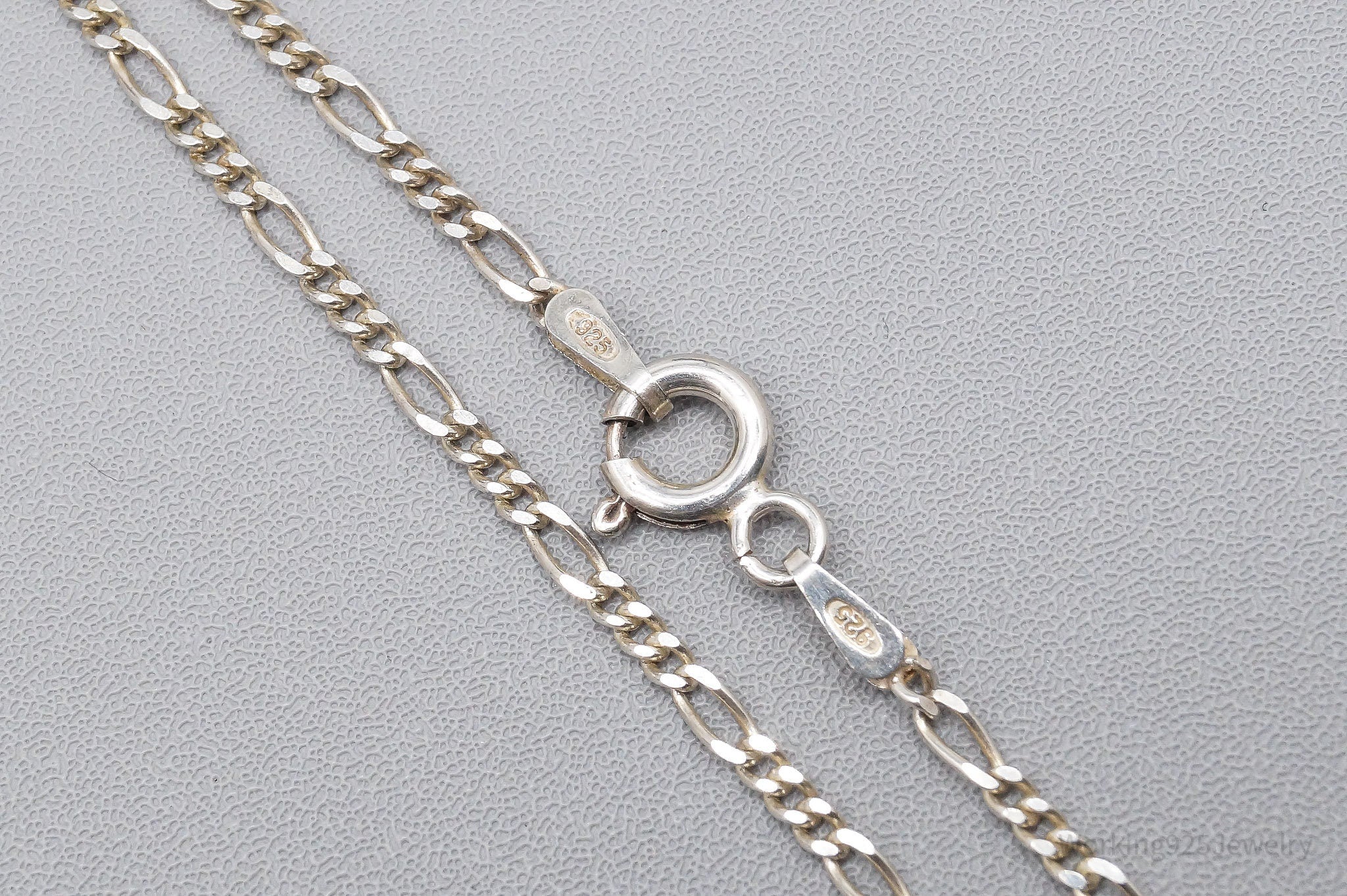 Vintage Ivy Wrapped Ball Sterling Silver Necklace 20"