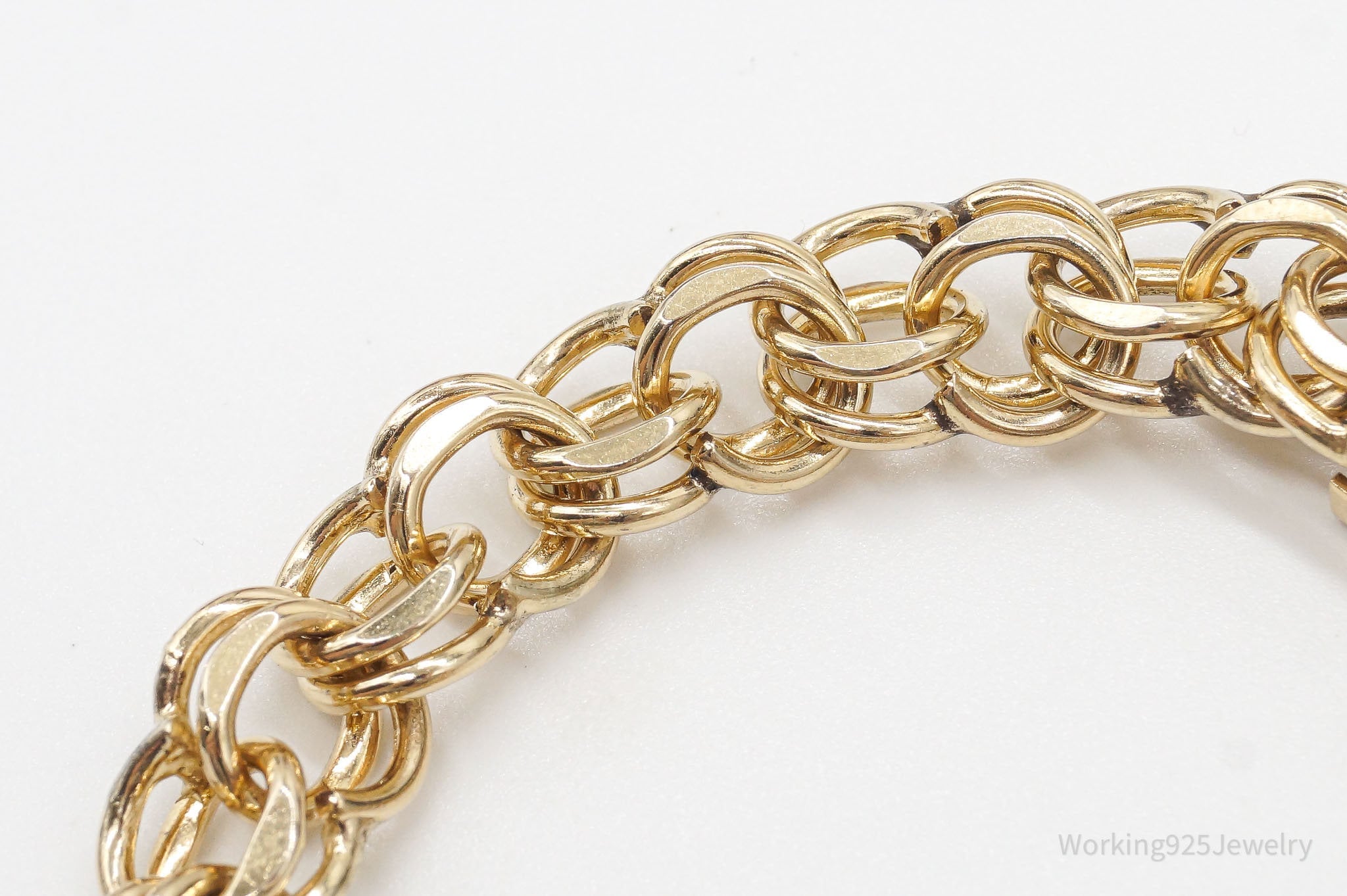 Vintage 1950s 1/20 12K Gold Filled Chain Bracelet