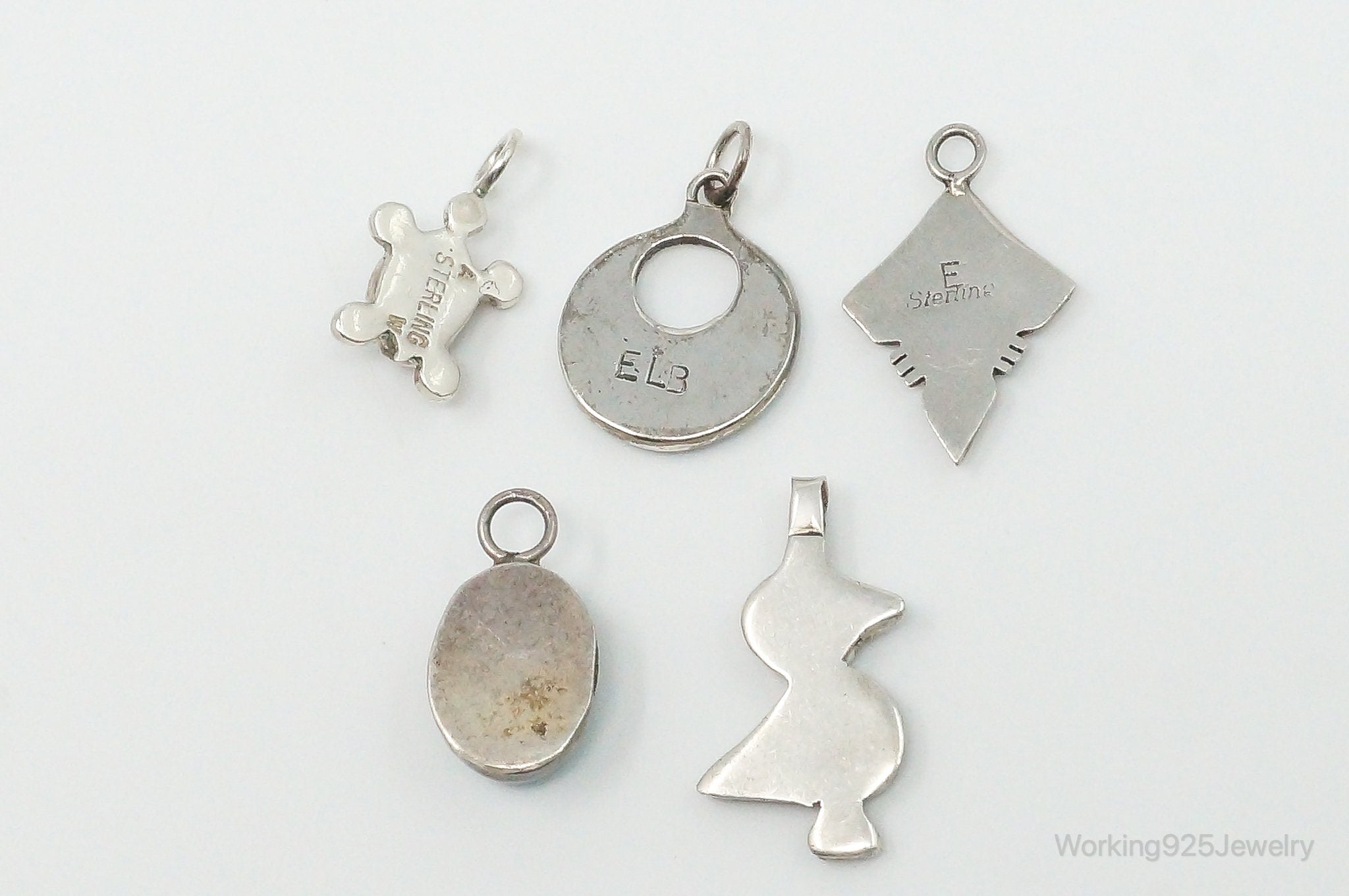 Vintage Native American Sterling hotsell Silver Charms