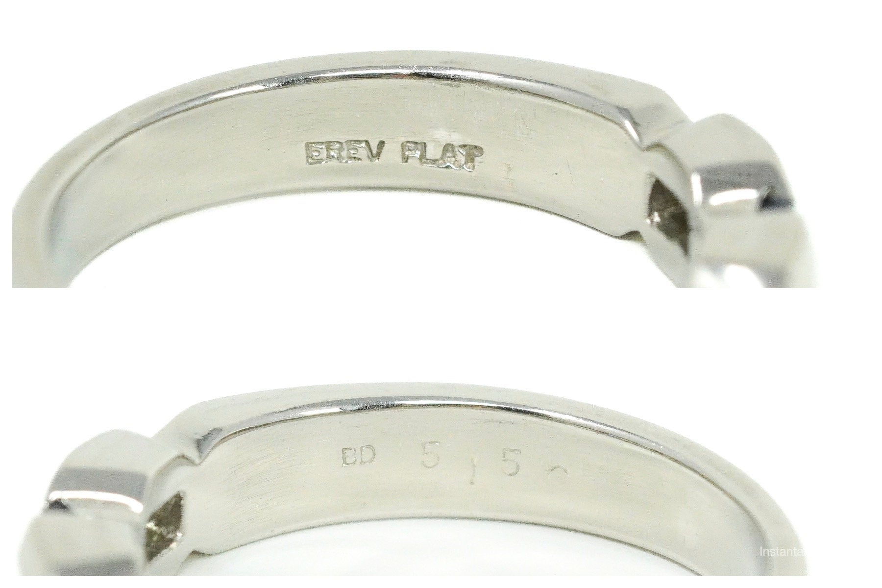 Platinum and Mixed Cut Sapphire and Diamond Prong Set Ring - Size 7.25