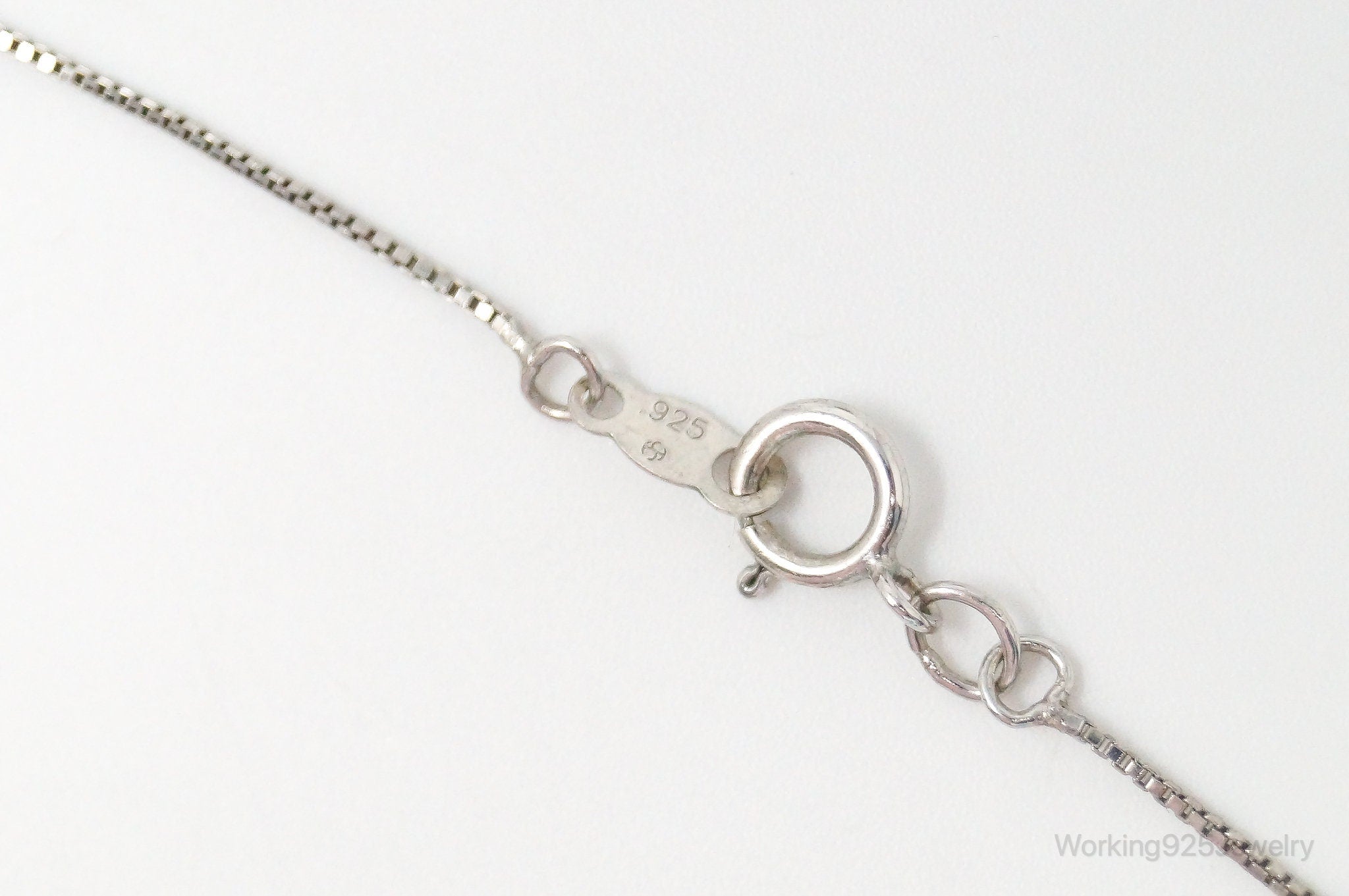 Designer Alwand Vahan Sapphire Cubic Zirconia Sterling Silver Necklace