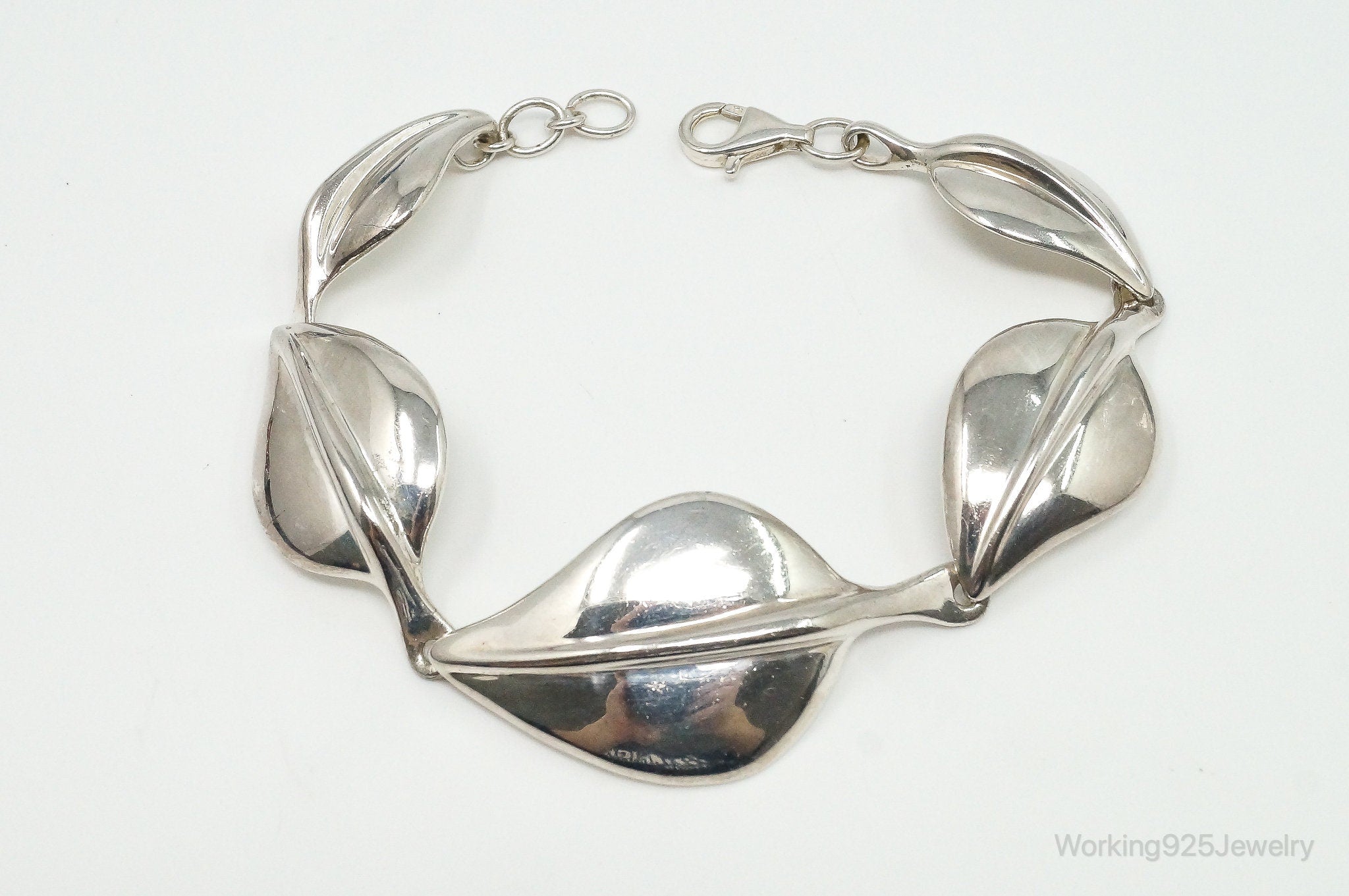 Robert Lee Morris RLM Leaf Link Bracelet | Working 925 Jewelry