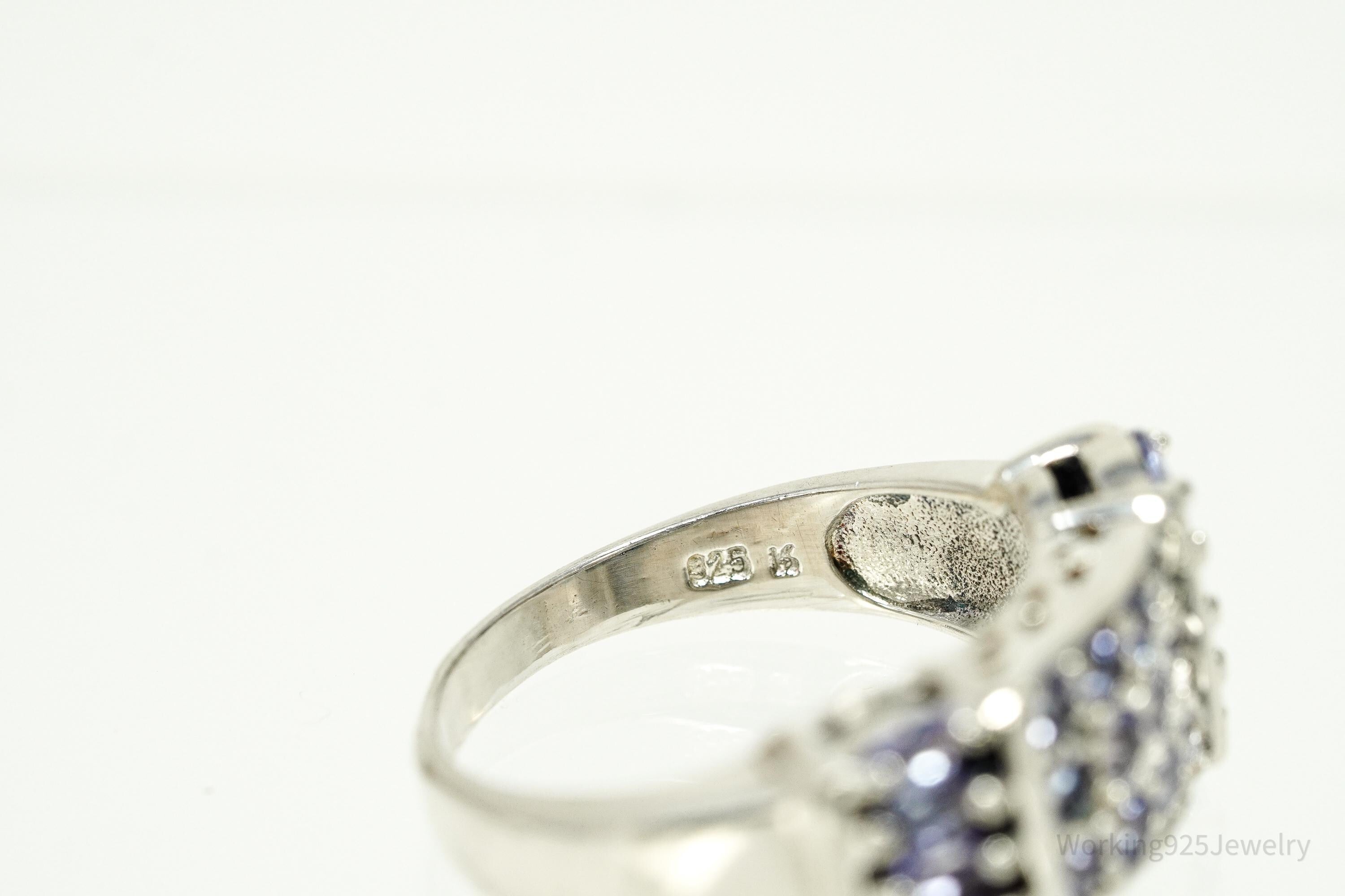 Vintage Tanzanite Sterling Silver - Ring 10