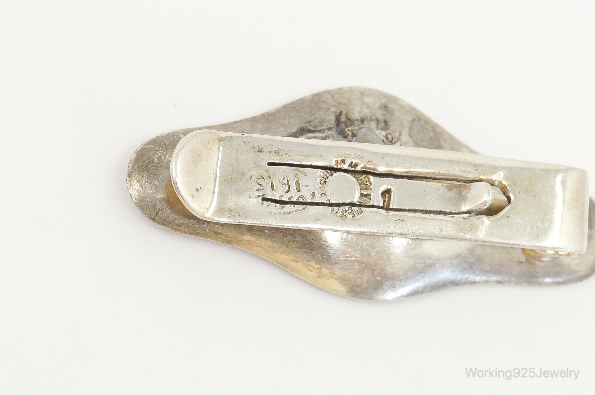 RARE Vintage Sigi Pineda Modernist Sterling Silver Money Clip