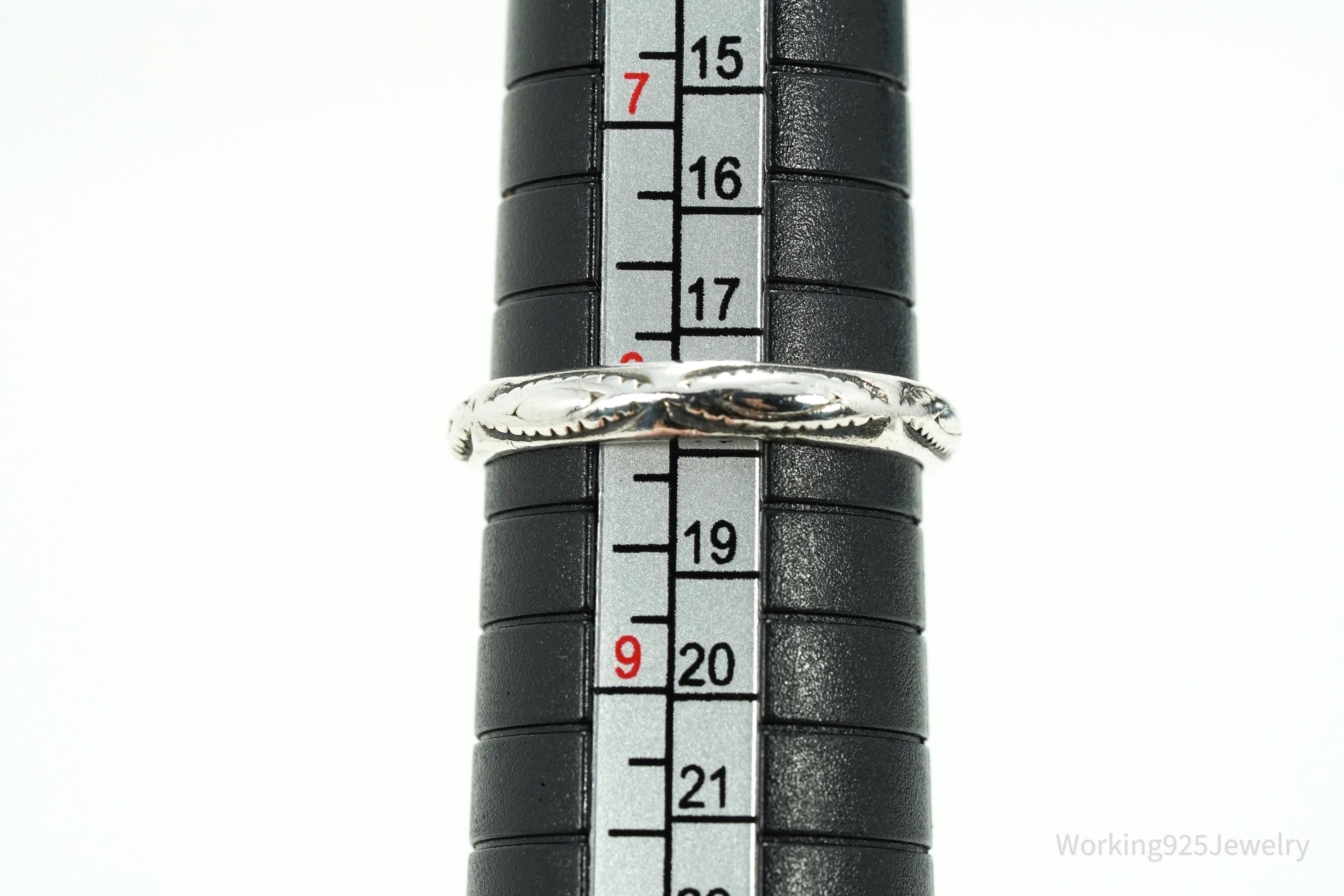 Vintage Designer Silpada Sterling Silver Stacker Ring - Size 8