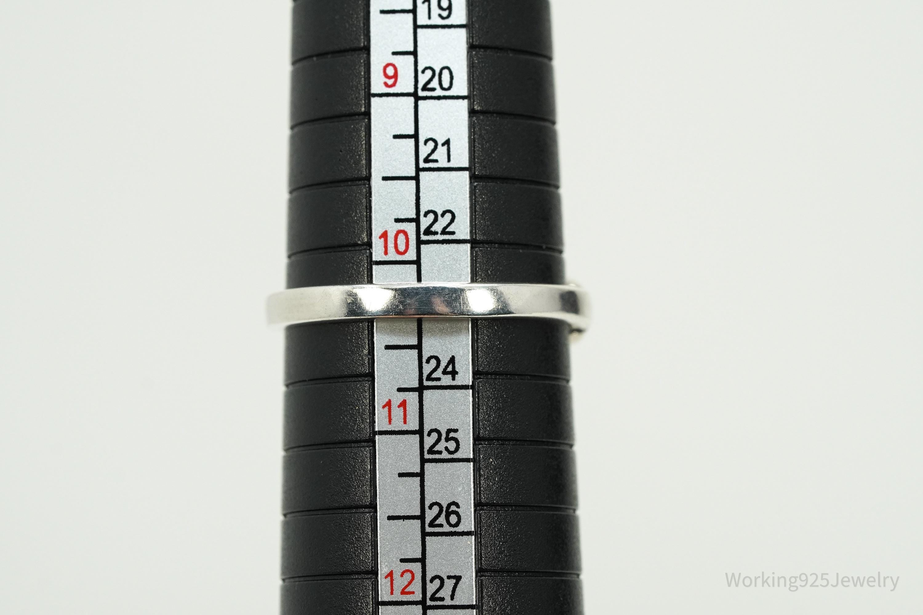 Vintage KABANA Diamonique Cubic Zirconia Sterling Silver Ring - Size 10.25