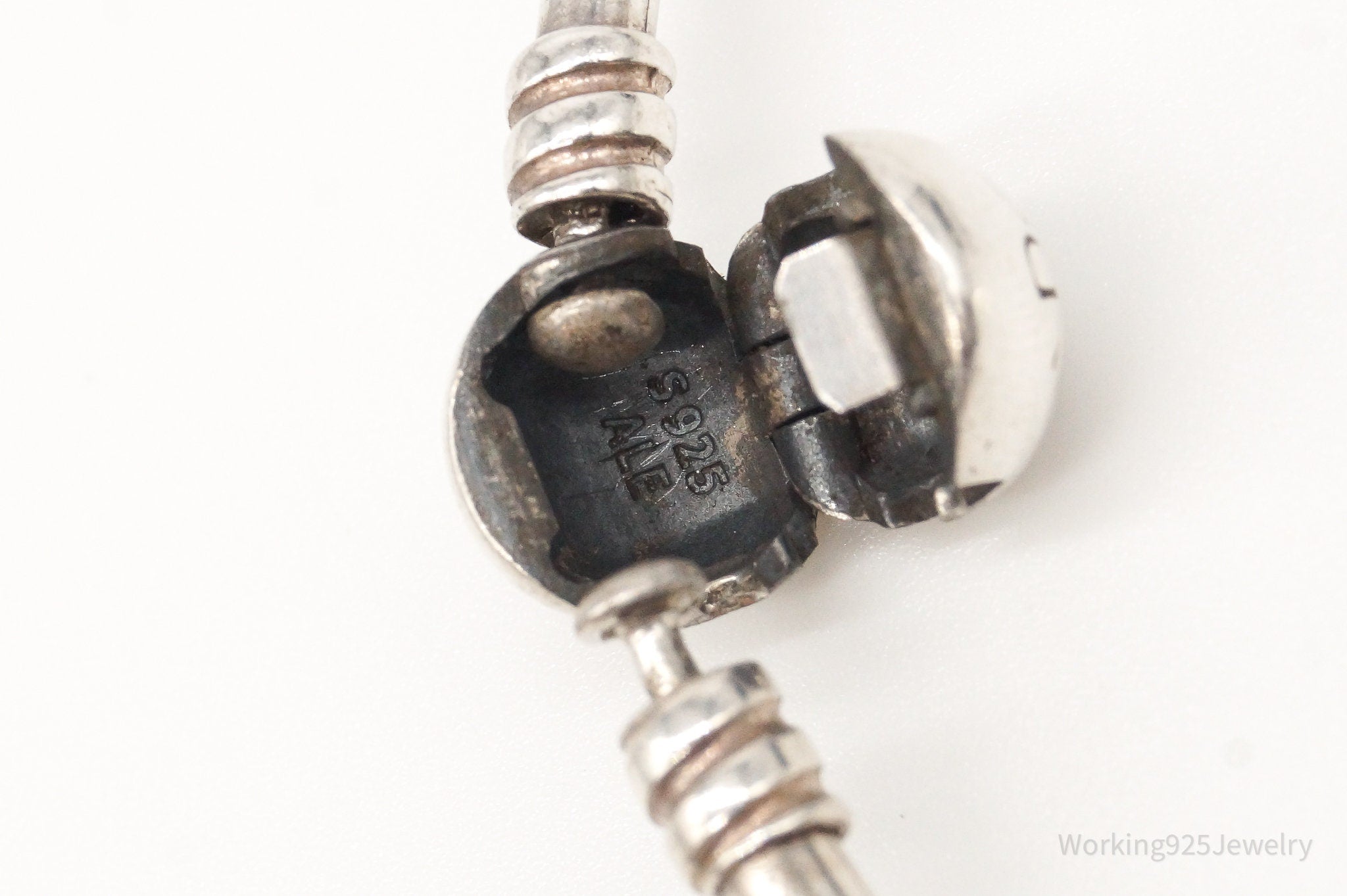 Pandora ALE Charm Sterling Silver Charm Bracelet | Working 925 Jewelry