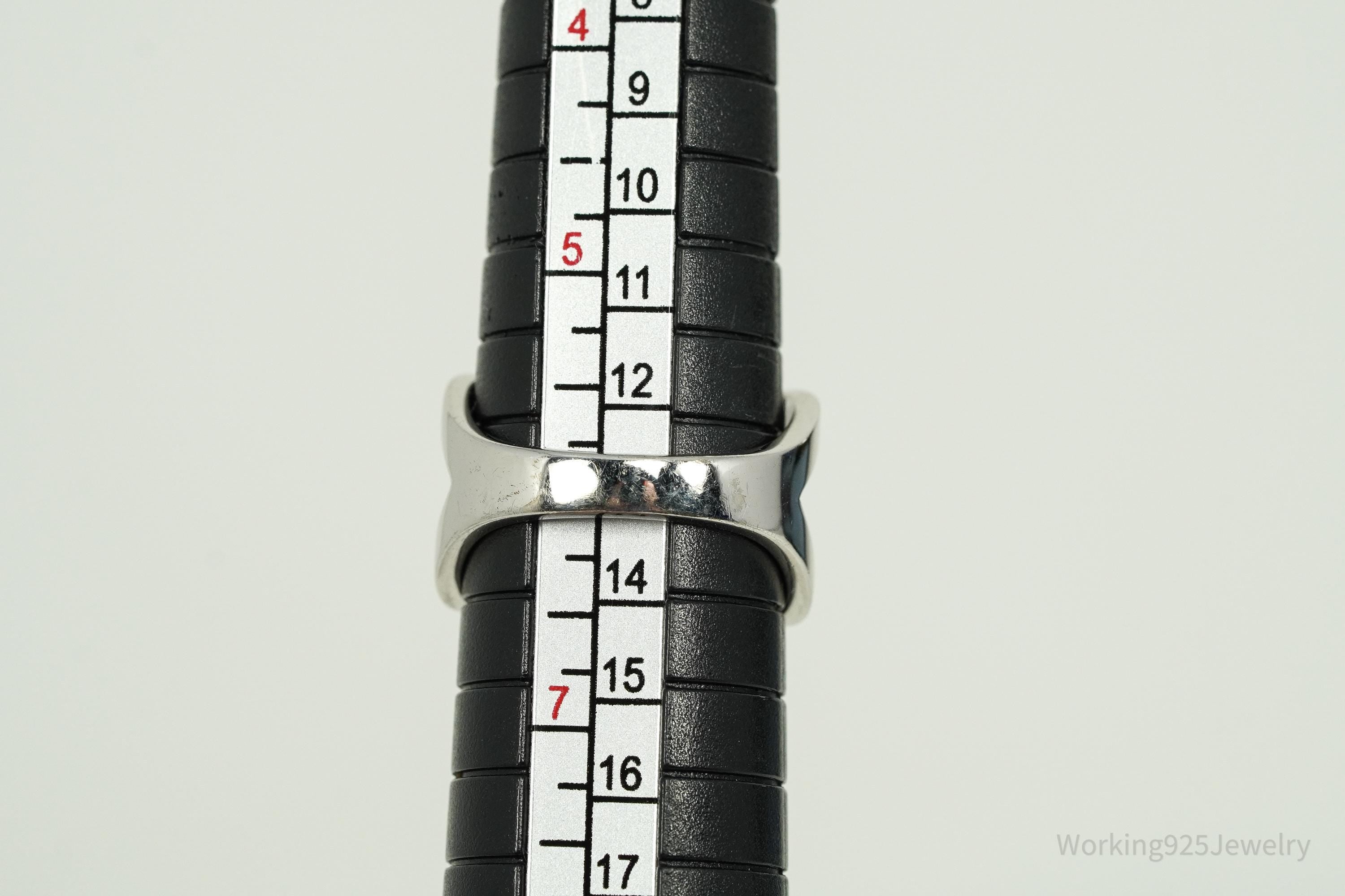 Vintage UTC Cubic Zirconia Sterling Silver Ring Size 6