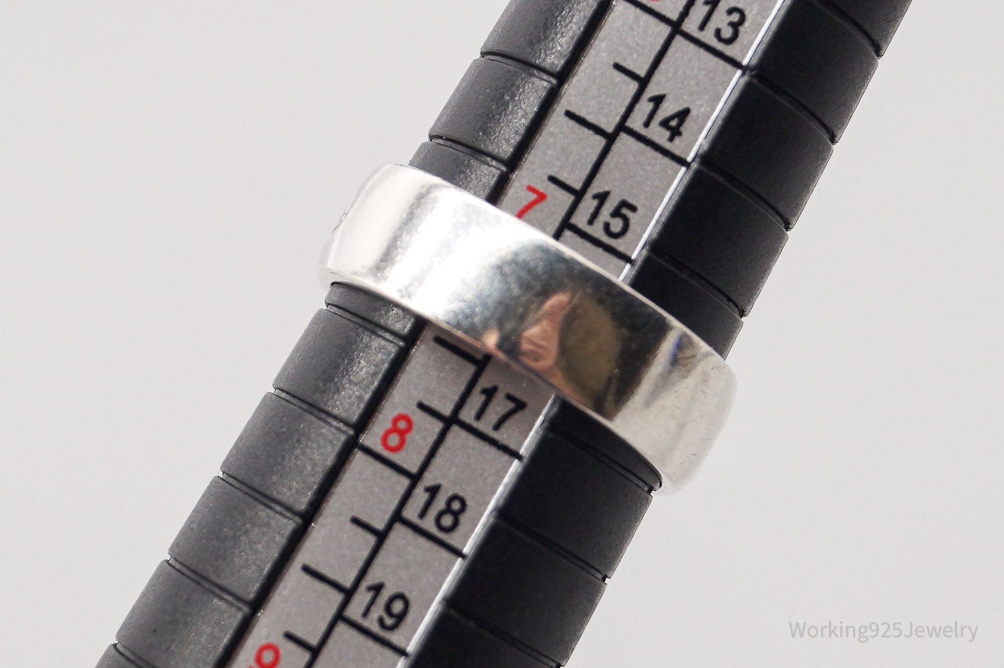 Vintage Celtic Knot Cross Sterling Silver Ring - Size 7.25