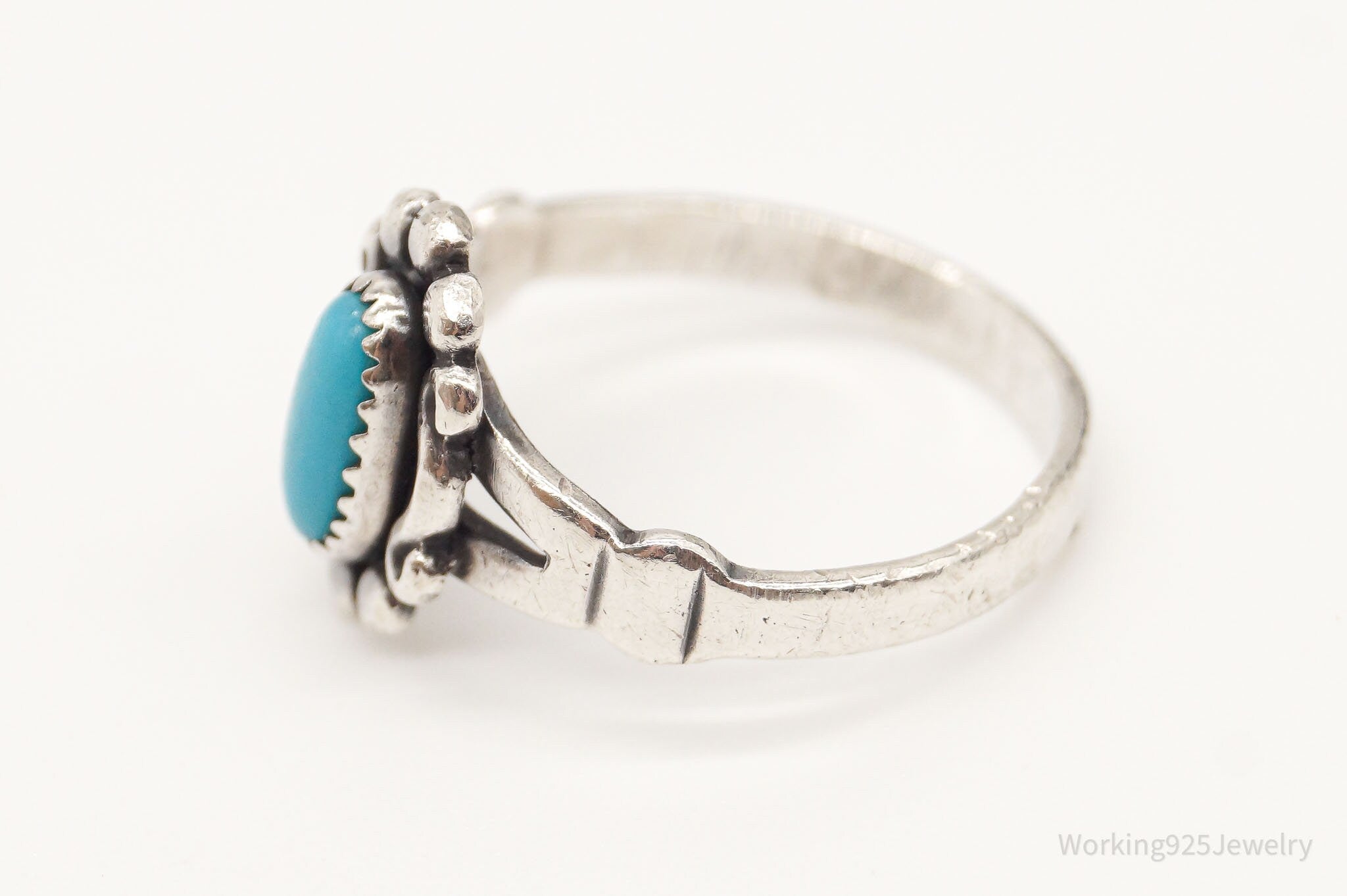 Vintage Bell Trading Post Turquoise Ring | Working 925 Jewelry